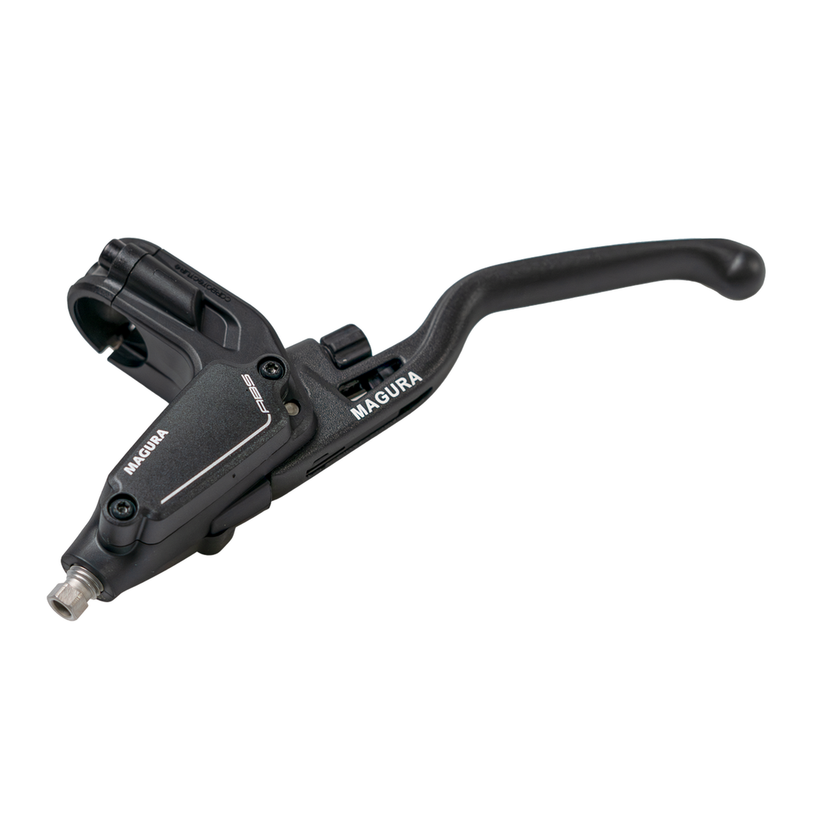 Brake lever MT C ABS left, 3-finger aluminum lever with ball knob (WITHOUT MAGNET)