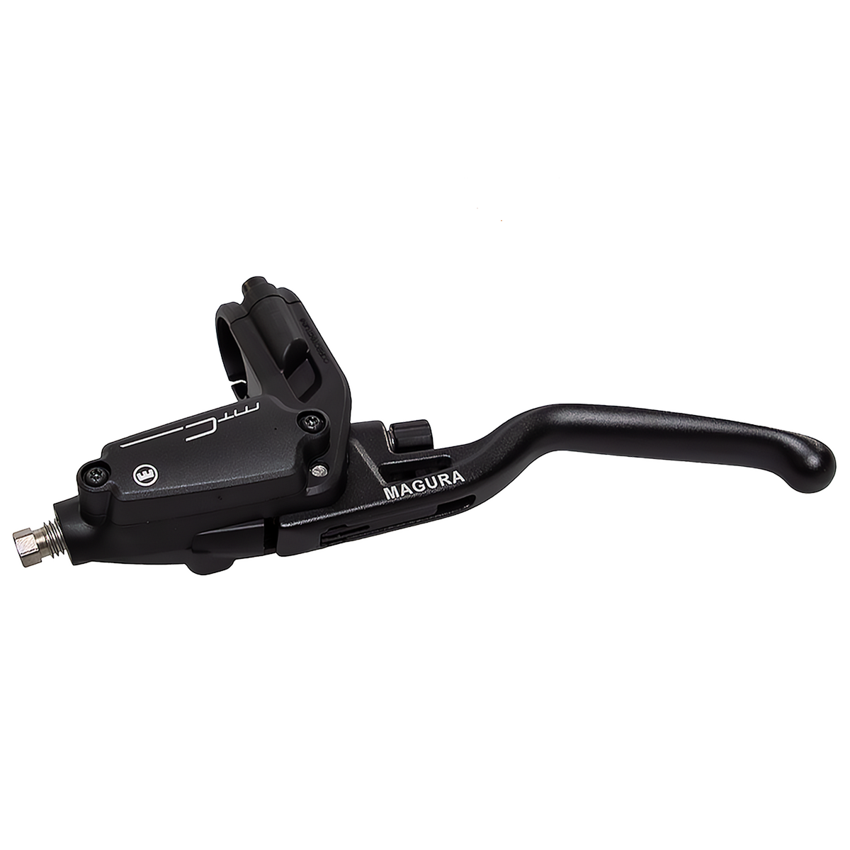 Brake lever MT C left, 3-finger aluminum lever with ball knob (WITH MAGNET)