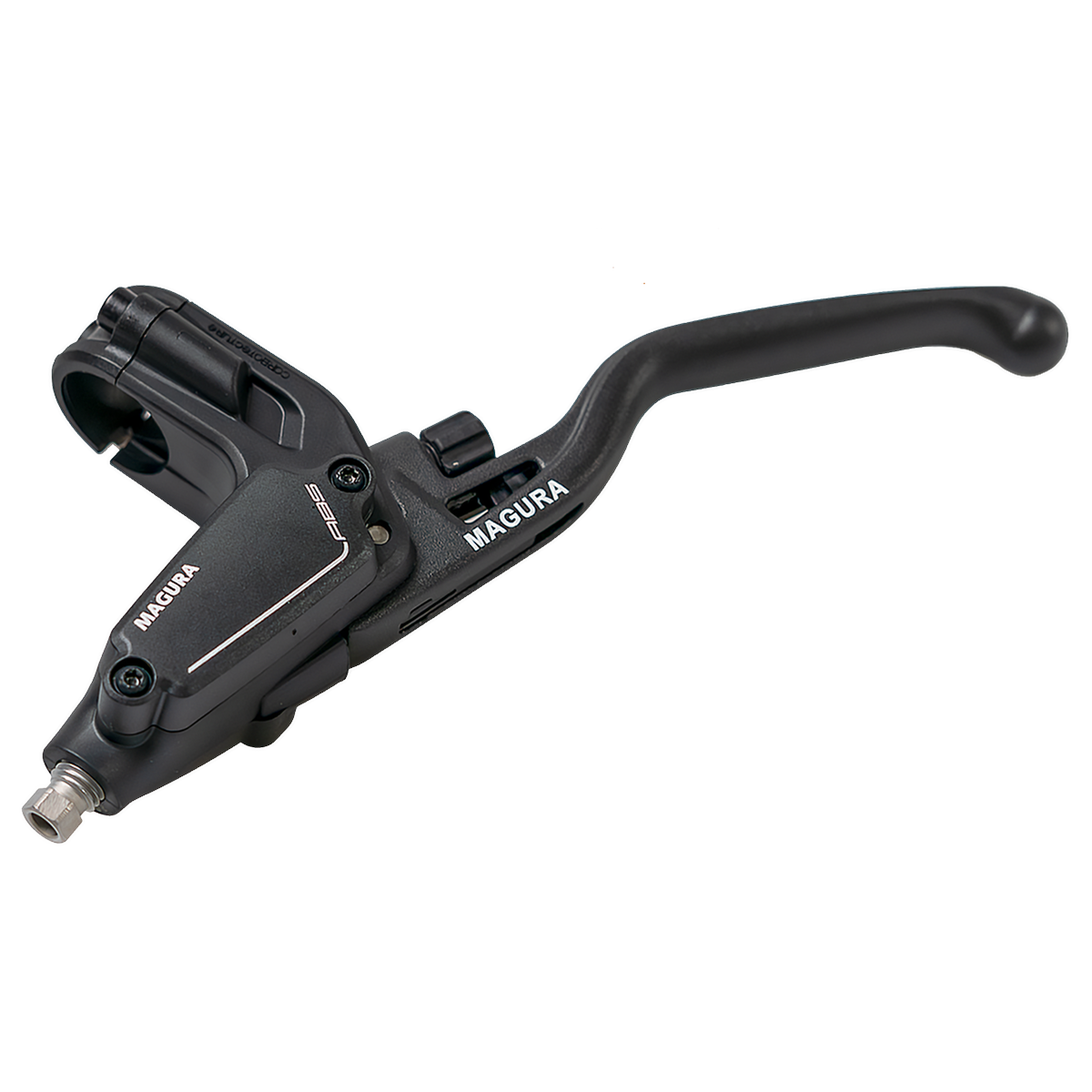 Brake lever MT C ABS left, 3-finger aluminum lever with ball end (WITH MAGNET)