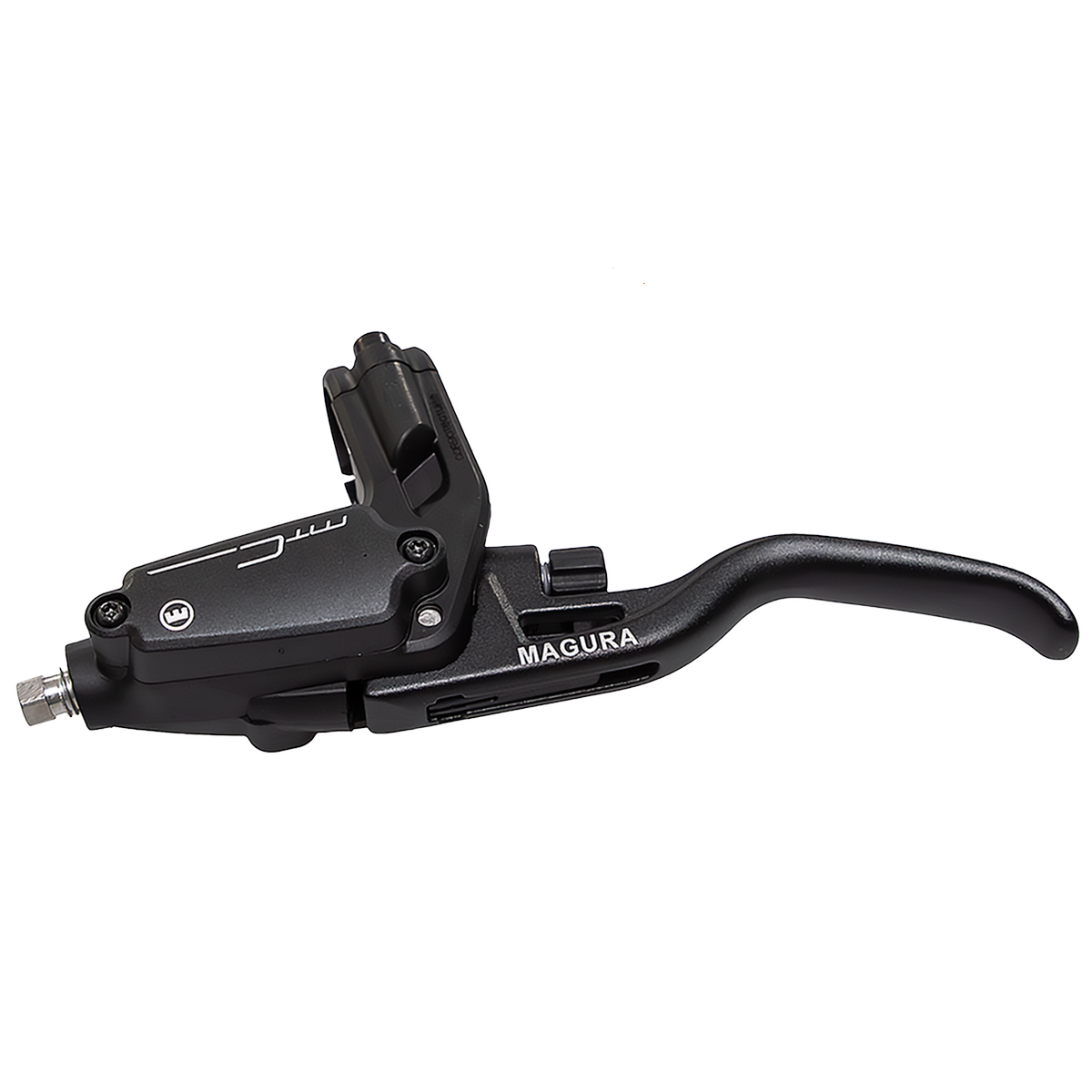 Brake lever MT C left, 2-finger aluminum lever (WITH MAGNET)