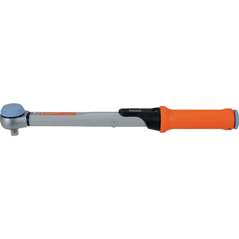 Berner torque wrench 5-50Nm ⅜" orange