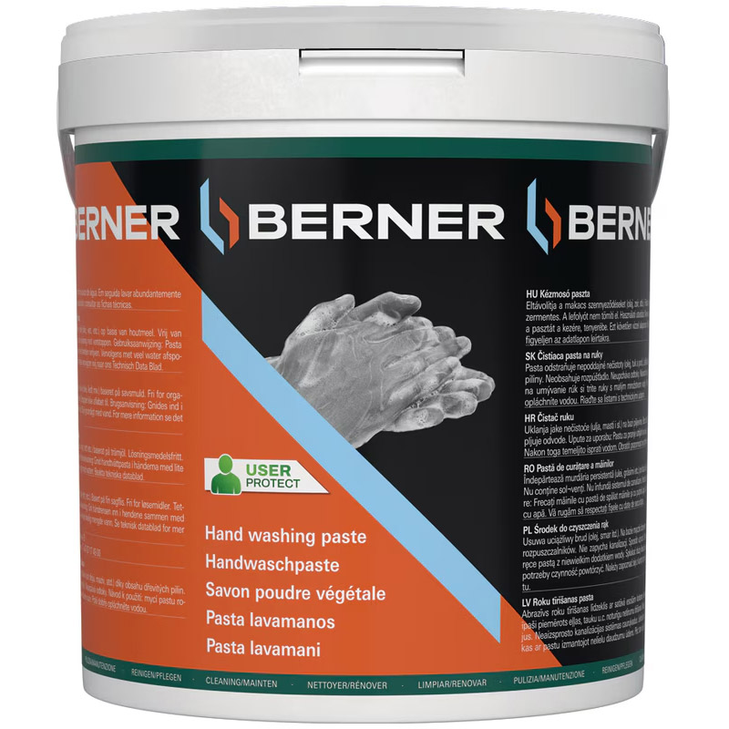 Berner hand cleaner paste bucket 10l