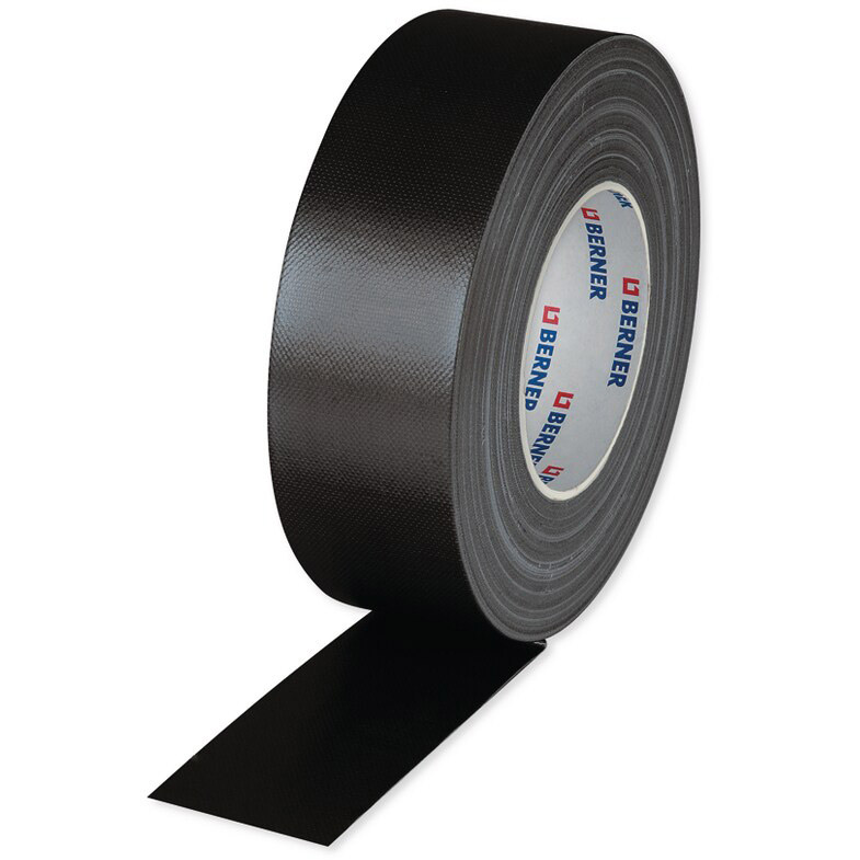 Berner textile tape roll 50m x 50mm black