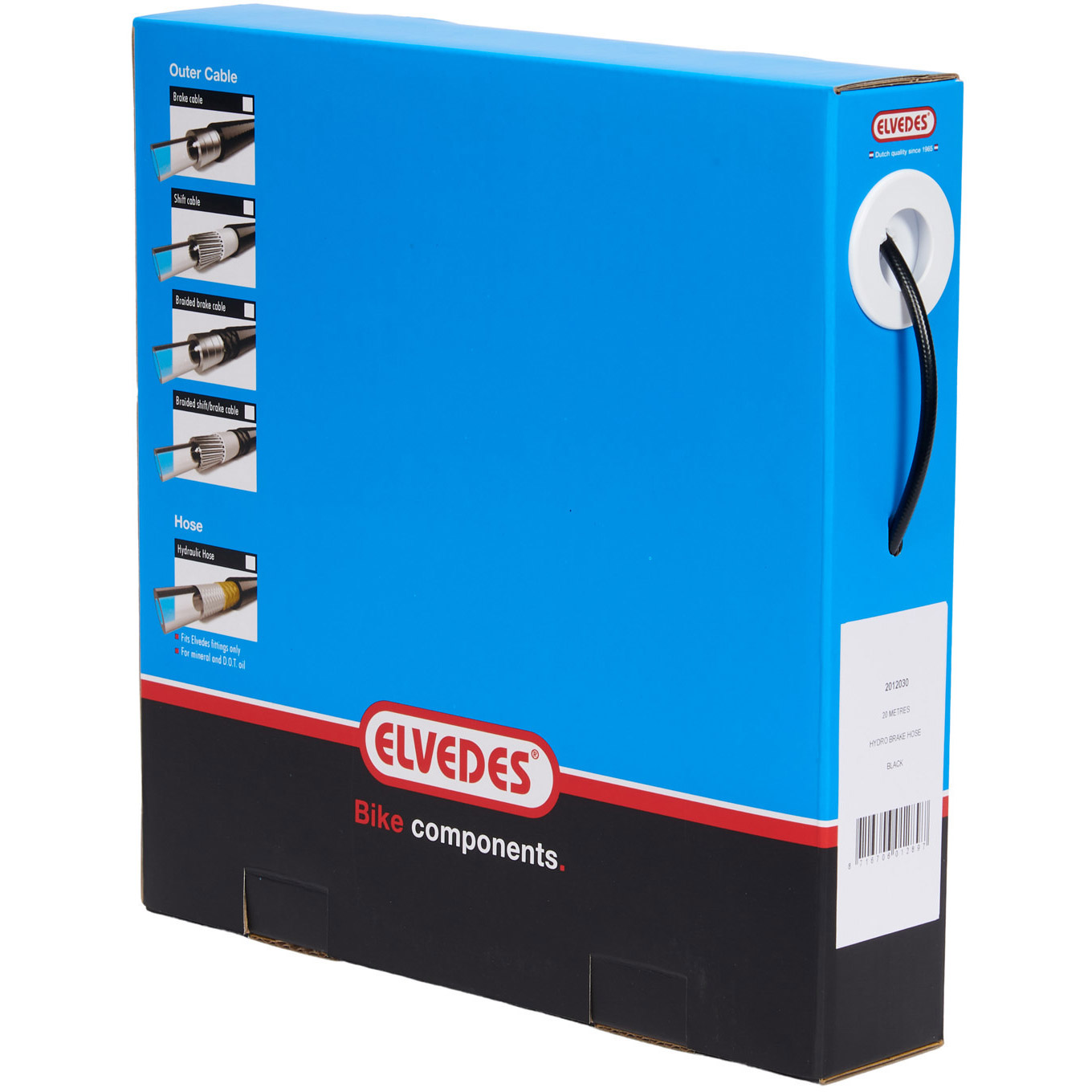 Elvedes Hydro hose 20m PTFE black 2012030