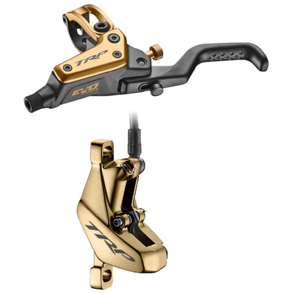 TRP hydraulic disc brake HD-M9040 Evo Pro left gold