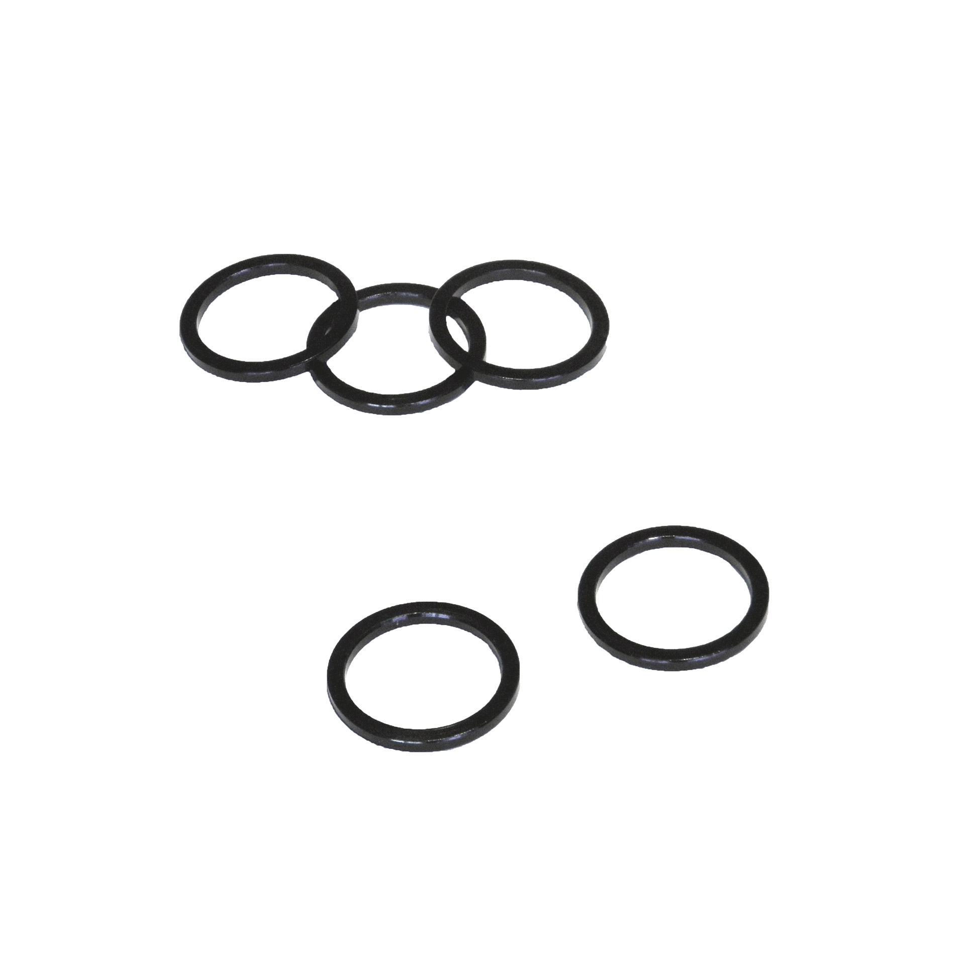 VWP Ball Head Spacer alu 8mm 1.1/8" black p/5