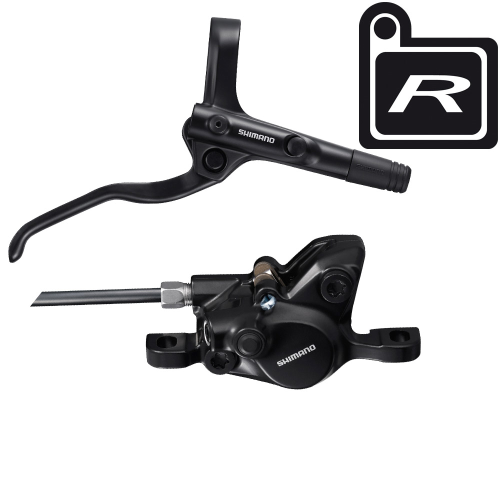Shimano disc brake set (rear) MT200 black 170cm