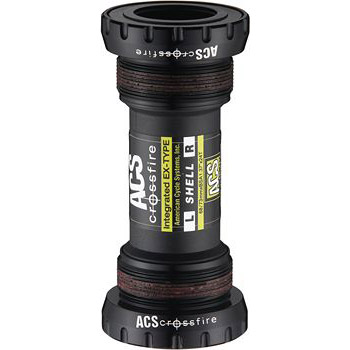 ACS BB-set BMX Crossfire external black