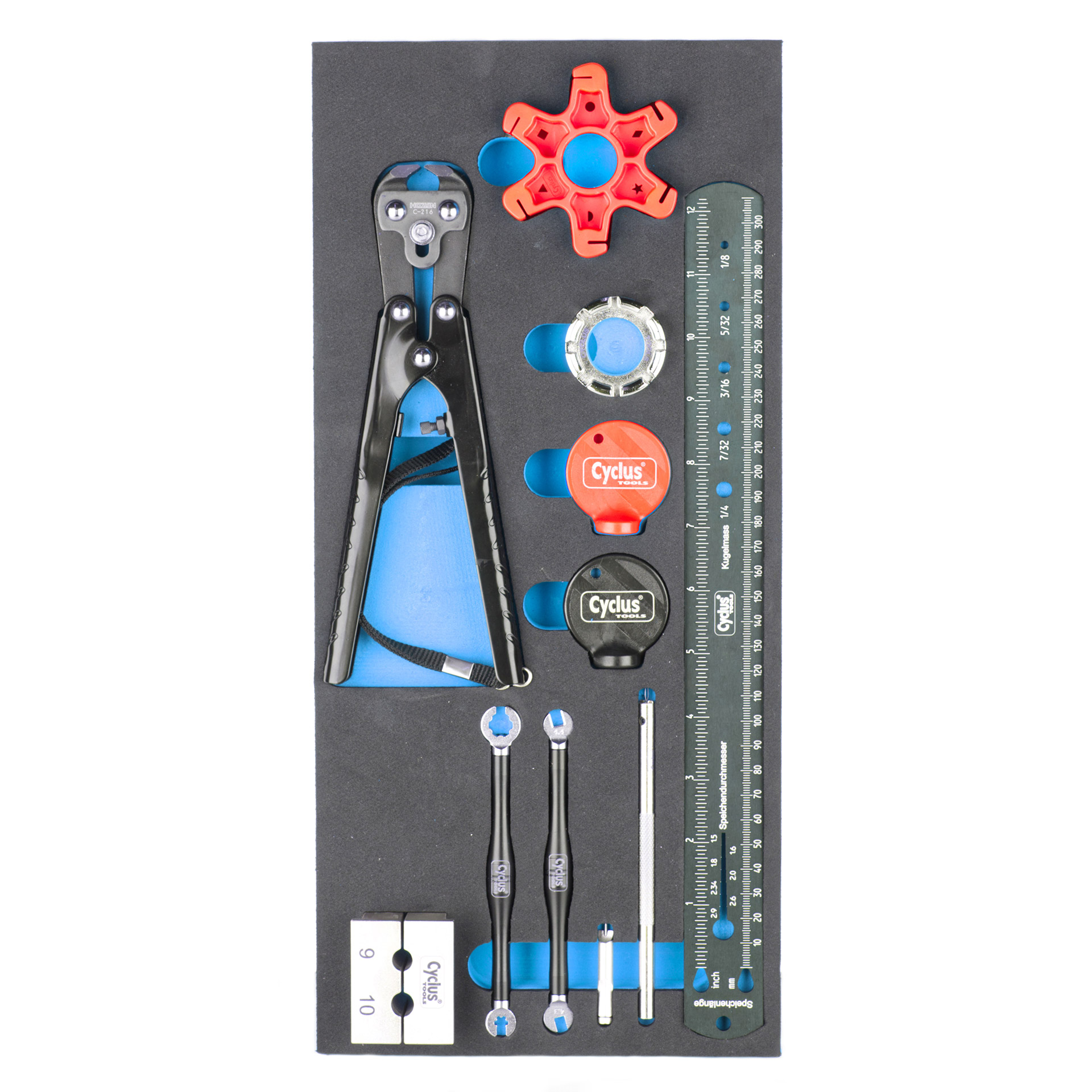 Cyclus foam 3 including spoke tool size S blue