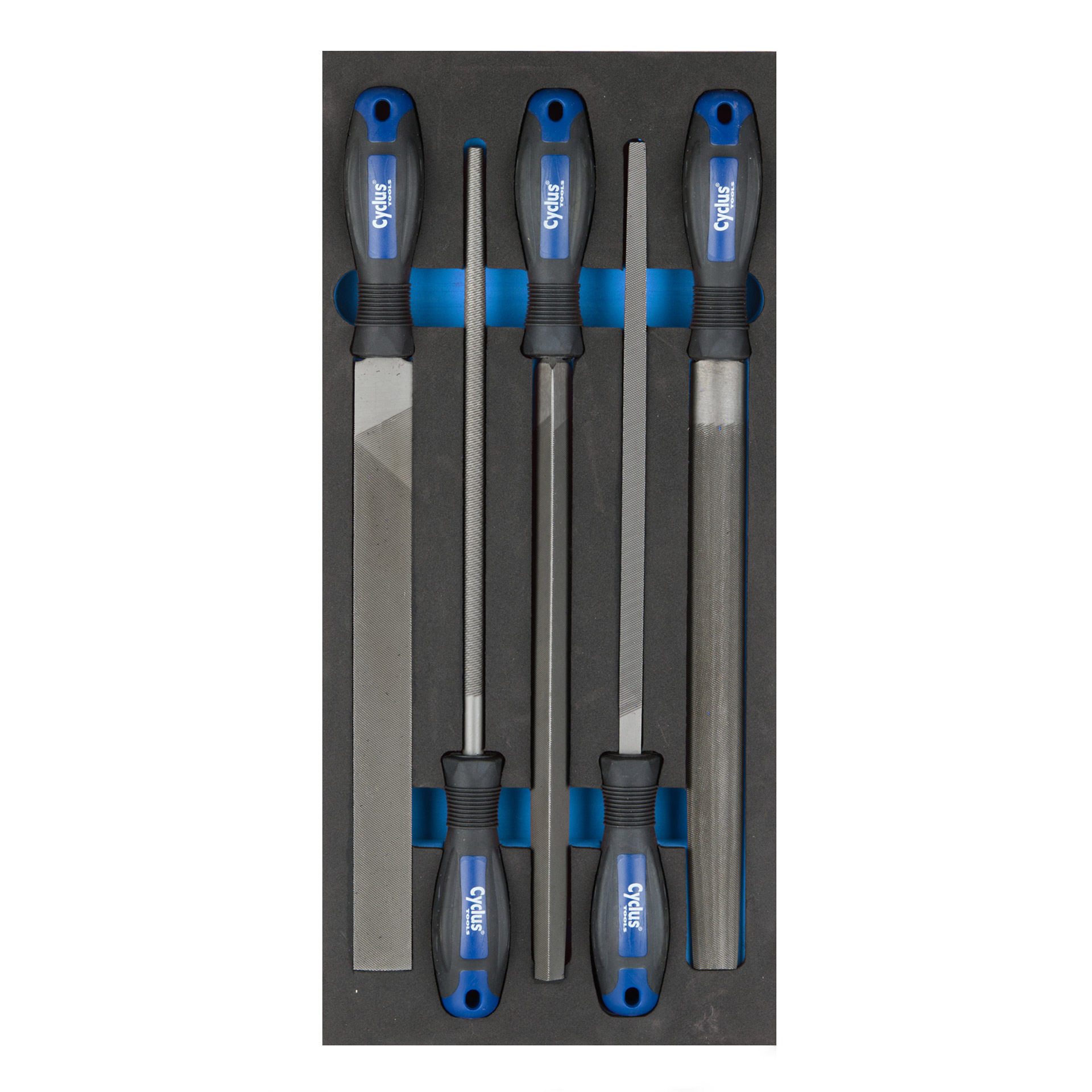 Cyclus foam 22 including file set size S blue