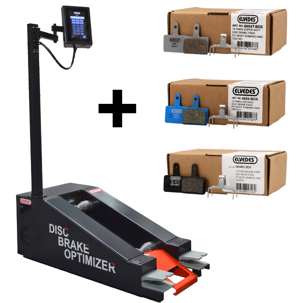 Elvedes in-line machine Disc Brake Optimizer