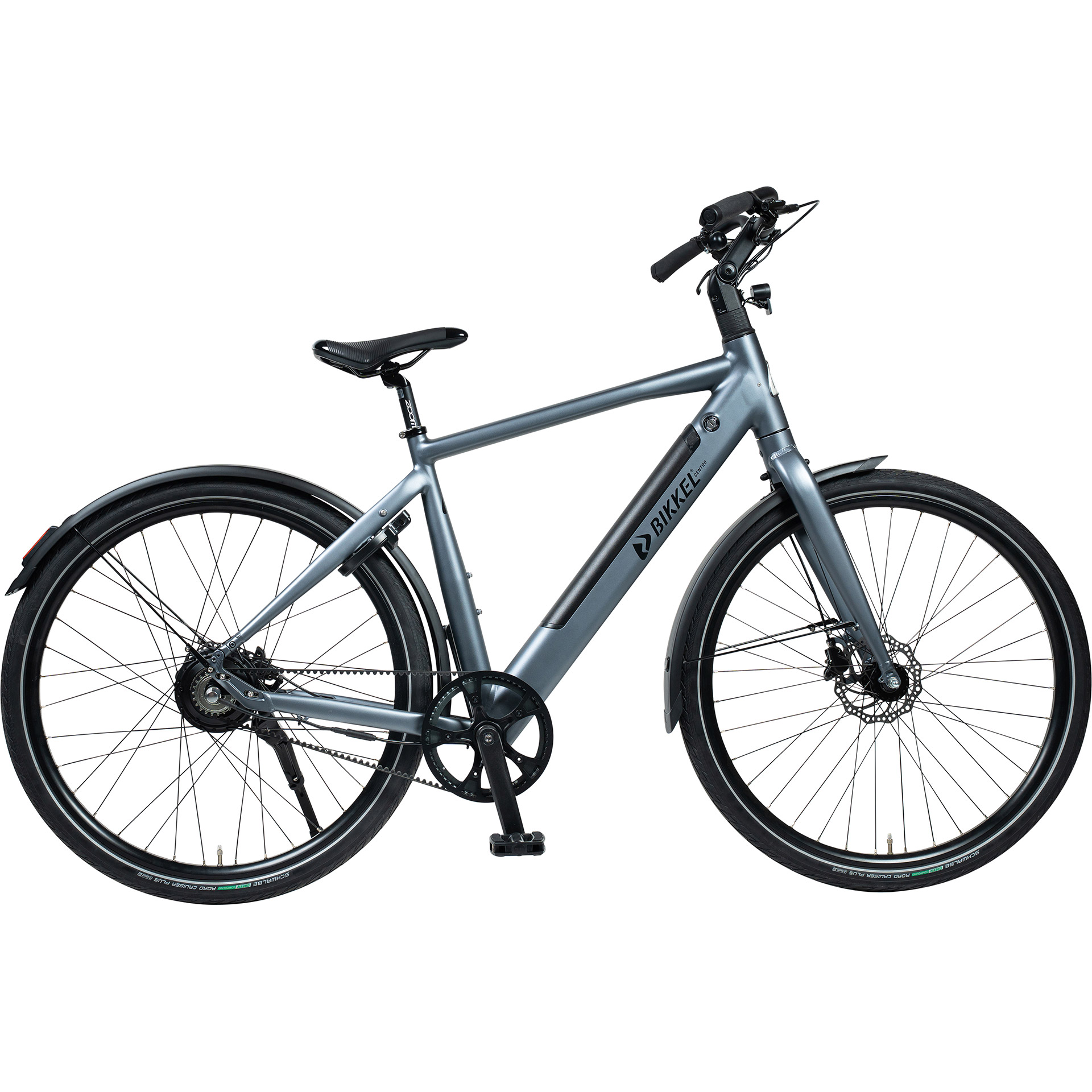 Bikkel Centro Gates + fixed gear H53 steel matte 504Wh