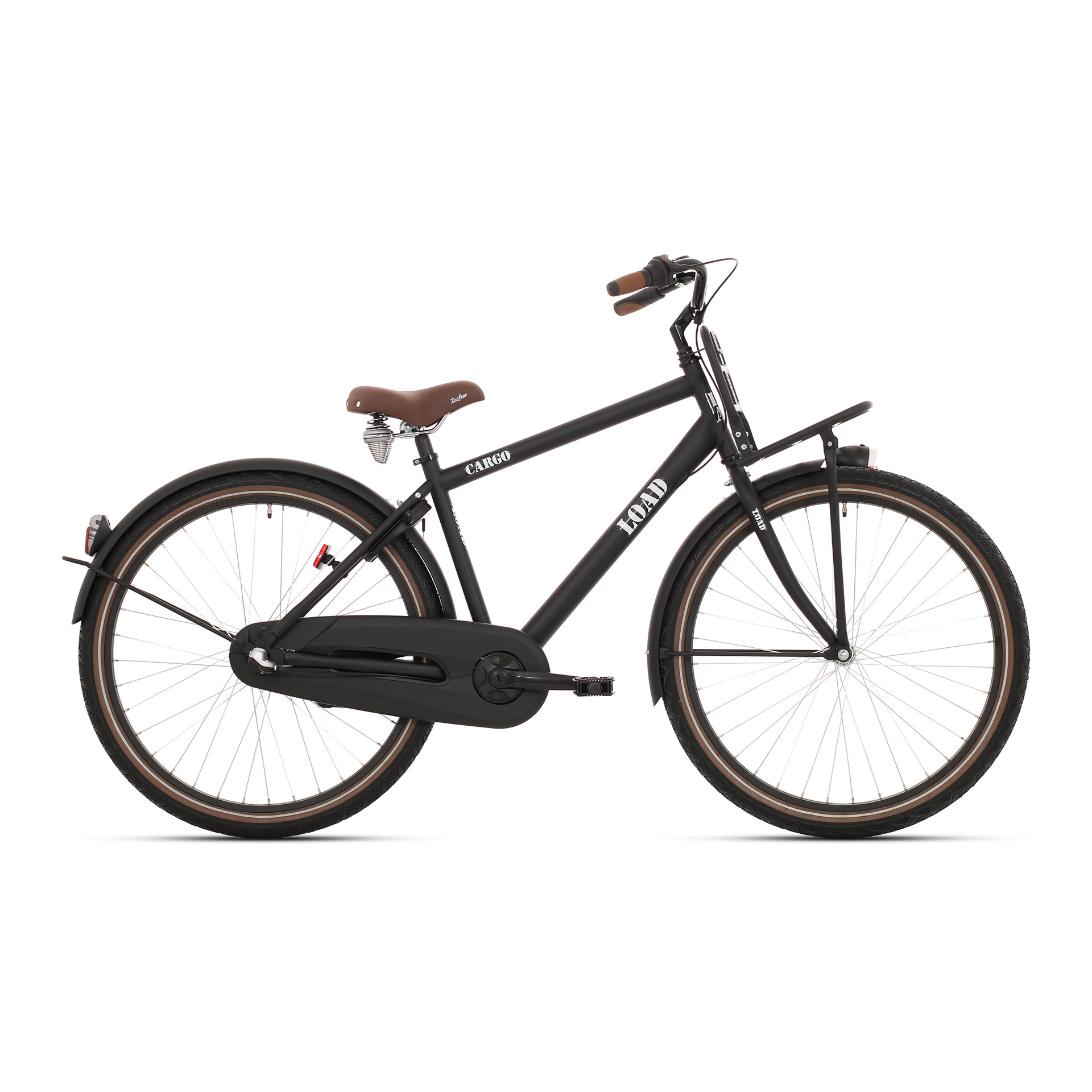 BFN boys' bike Load 26" 3-speed coaster brake matte black