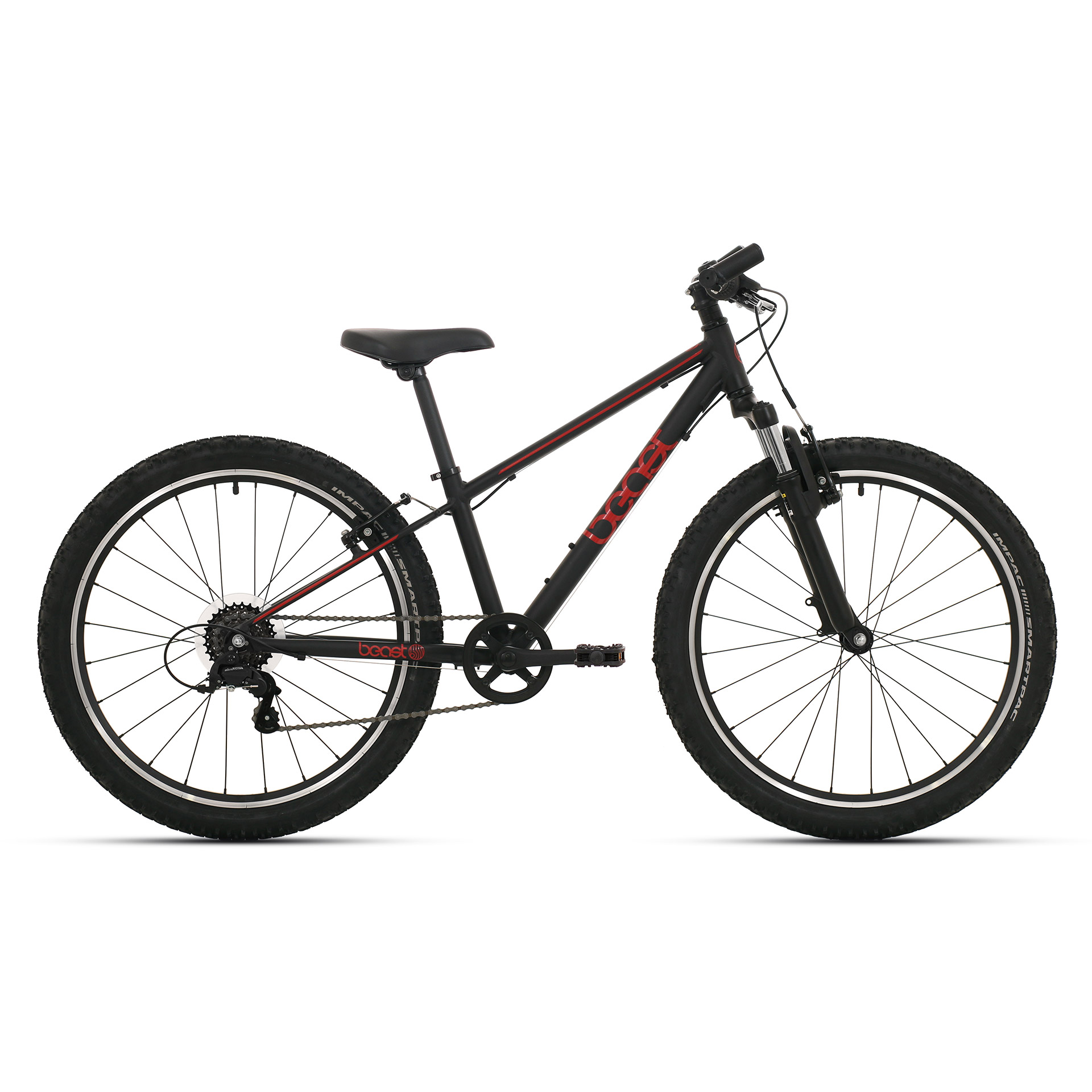 BFN boys' bike The Beast 20" V-brake black/red