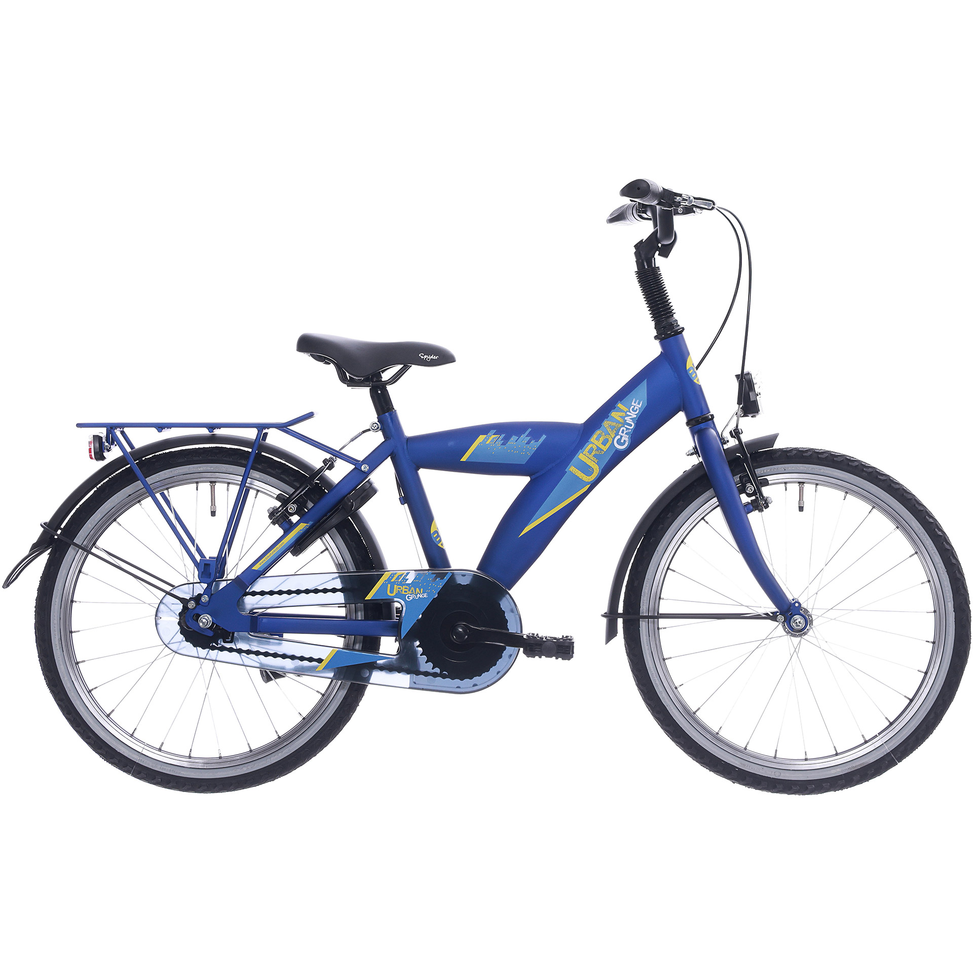 BFN boys' bike Urban 20" coaster brake matte cobalt blue