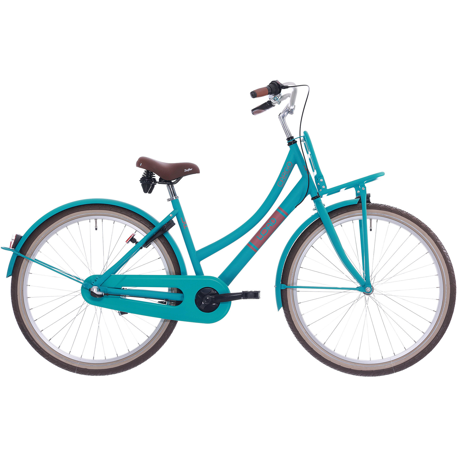 BFN girls' bike Load 26" 3-speed hub brake turquoise