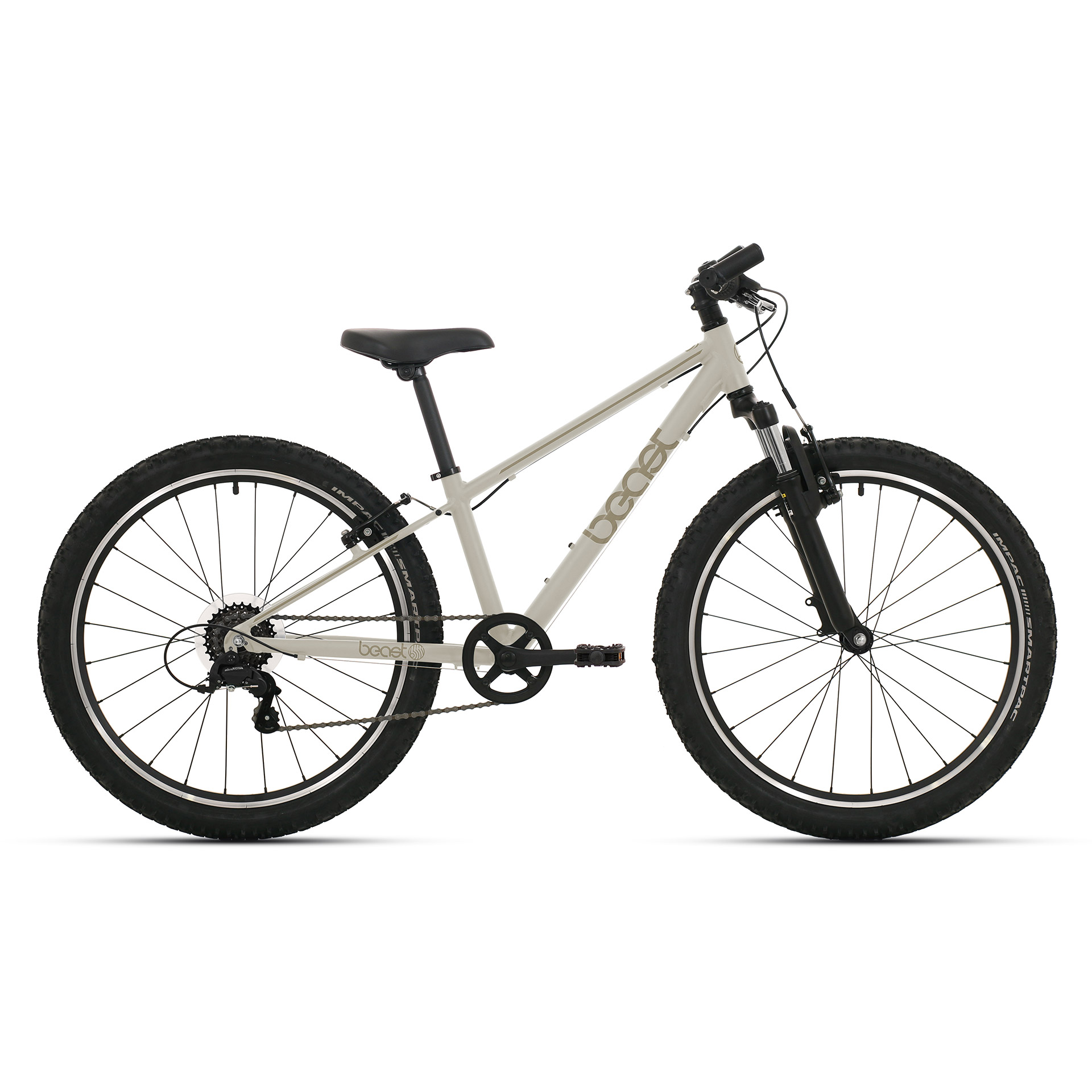 BFN boys' bike The Beast 20" 6-speed V-brake grey