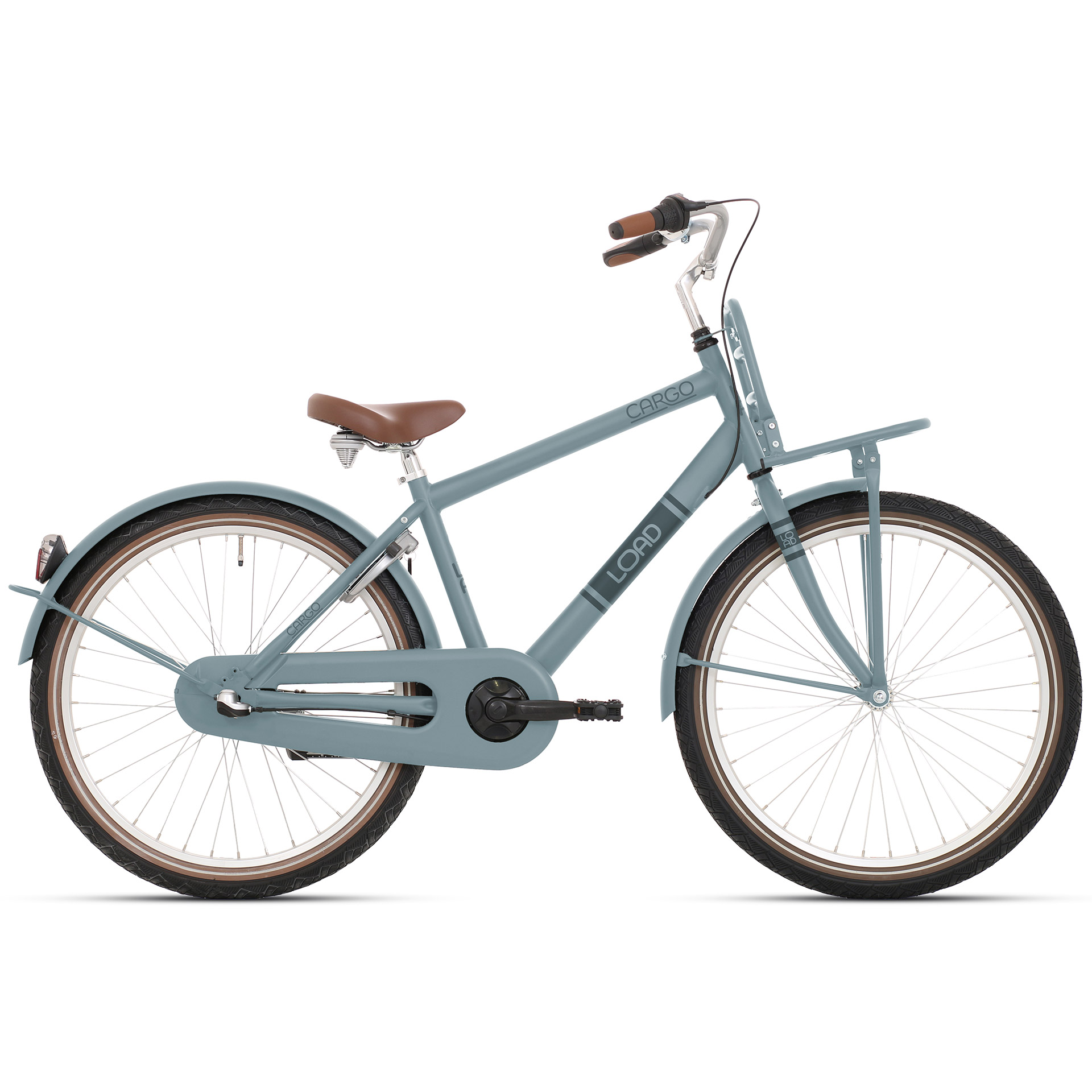 BFN boys' bike Load 20" hub brake matte gray-blue