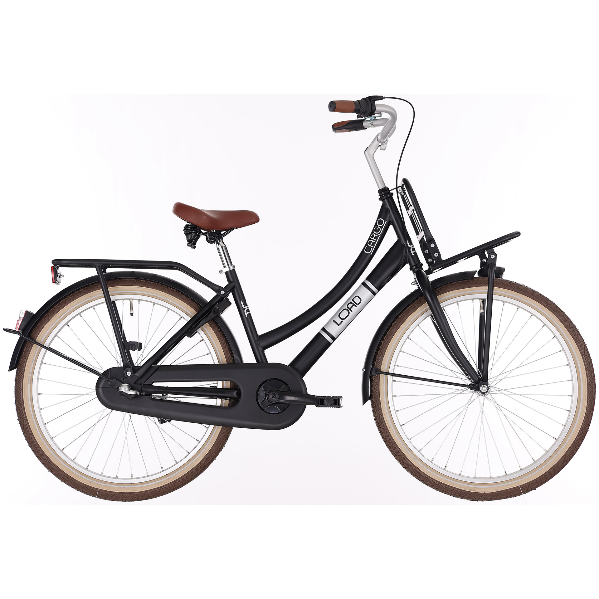 BFN girls' bike Load 24” 3-speed matte black