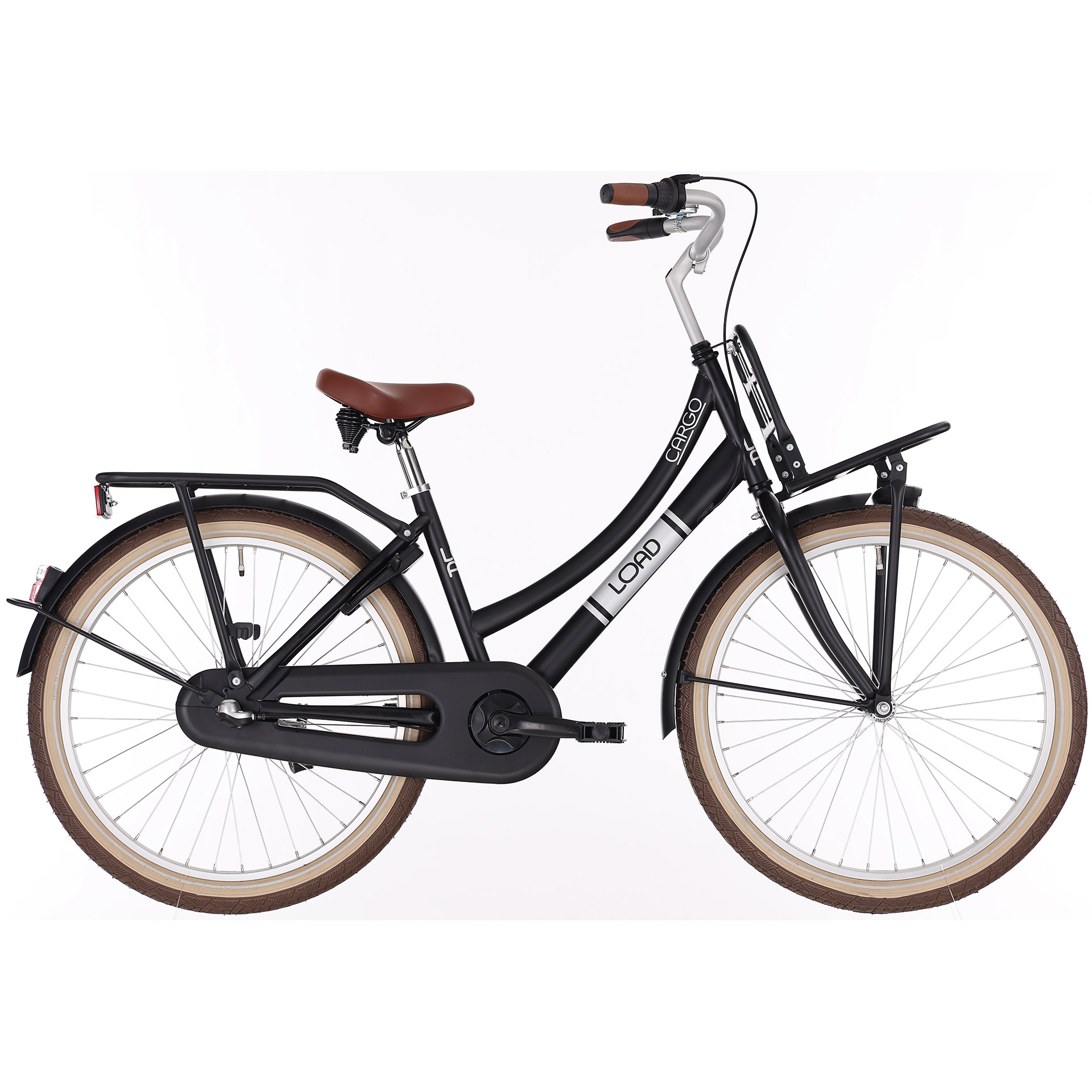 BFN girls' bike Load 26” 3-speed matte black
