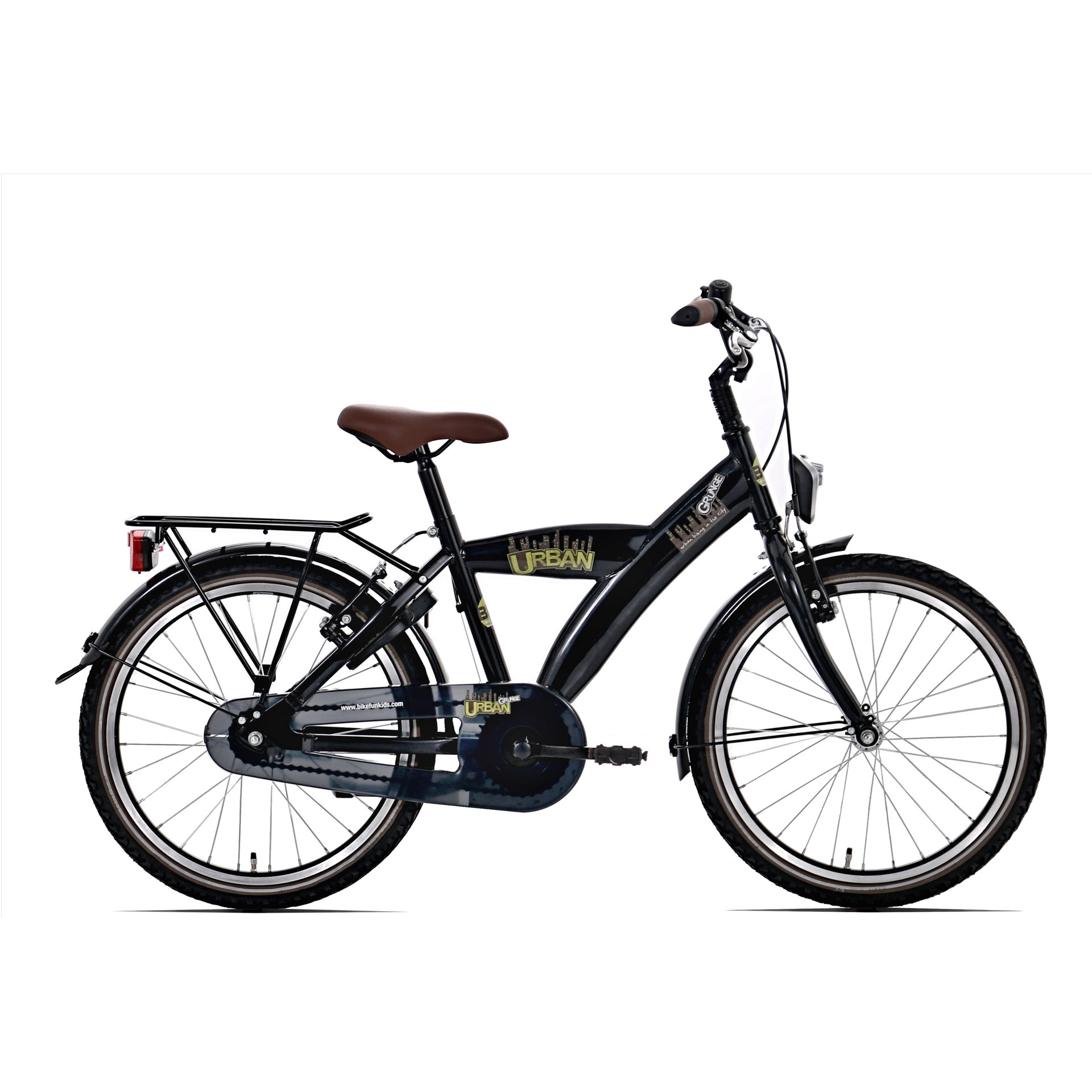 BFN boys' bike Urban 20" coaster brake gloss black