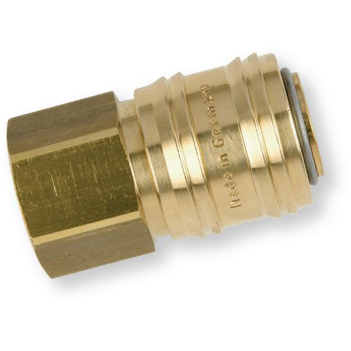 185906 Quick coupling female for air hose 1/4" euro