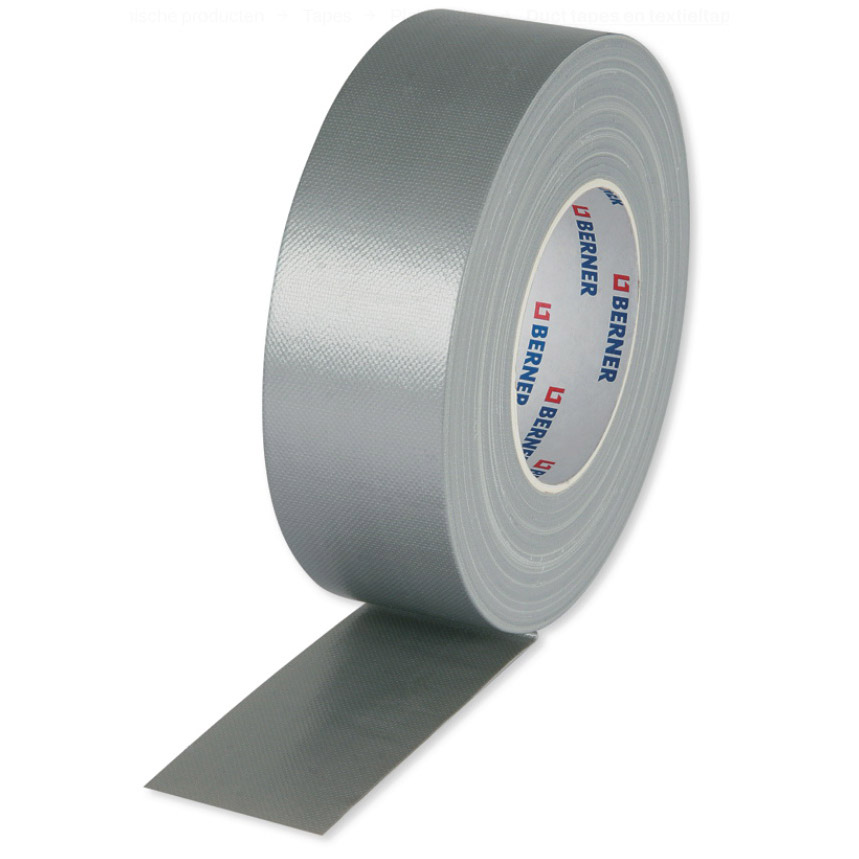 Berner textile tape 50mm x 50m aluminium