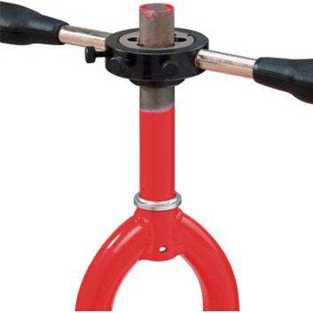 Front fork cutting plate 1" complete Cyclus 720001