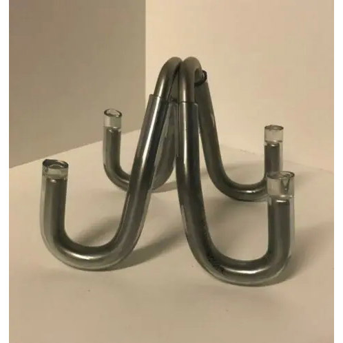 Takel&co hanging hooks Ebike with protective rubber stainless steel (2 pcs)