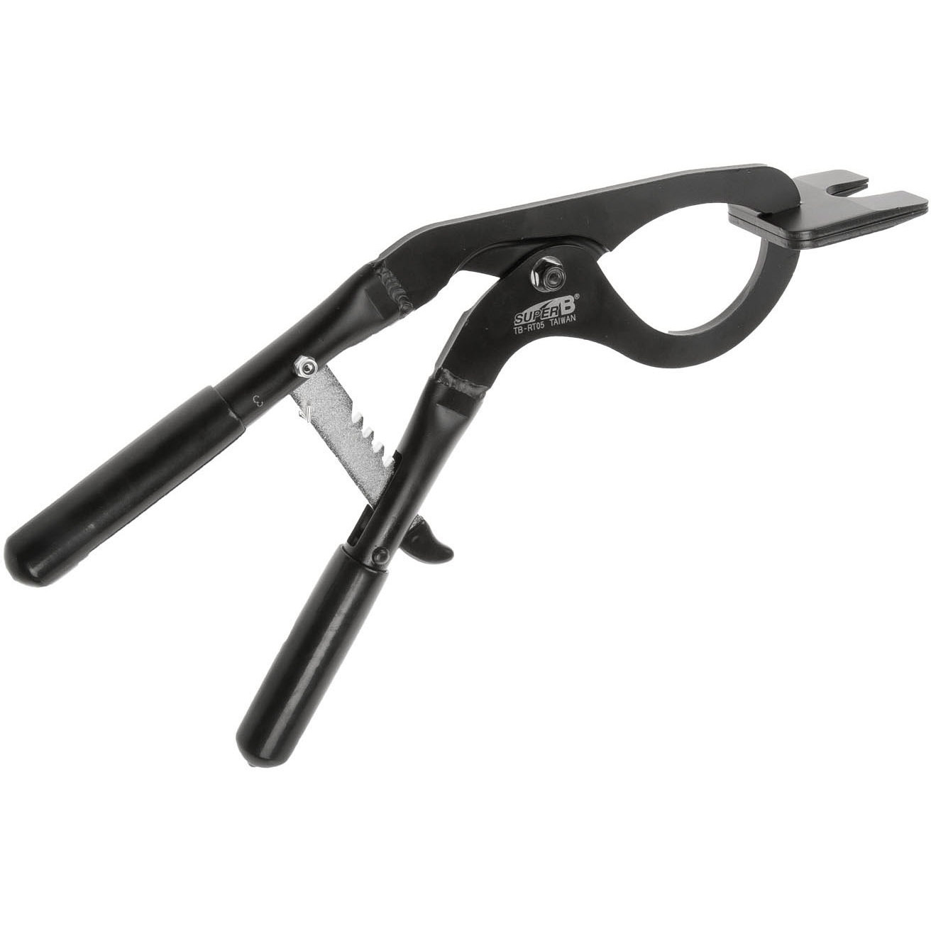 Super-B fork spreader for tire installation black
