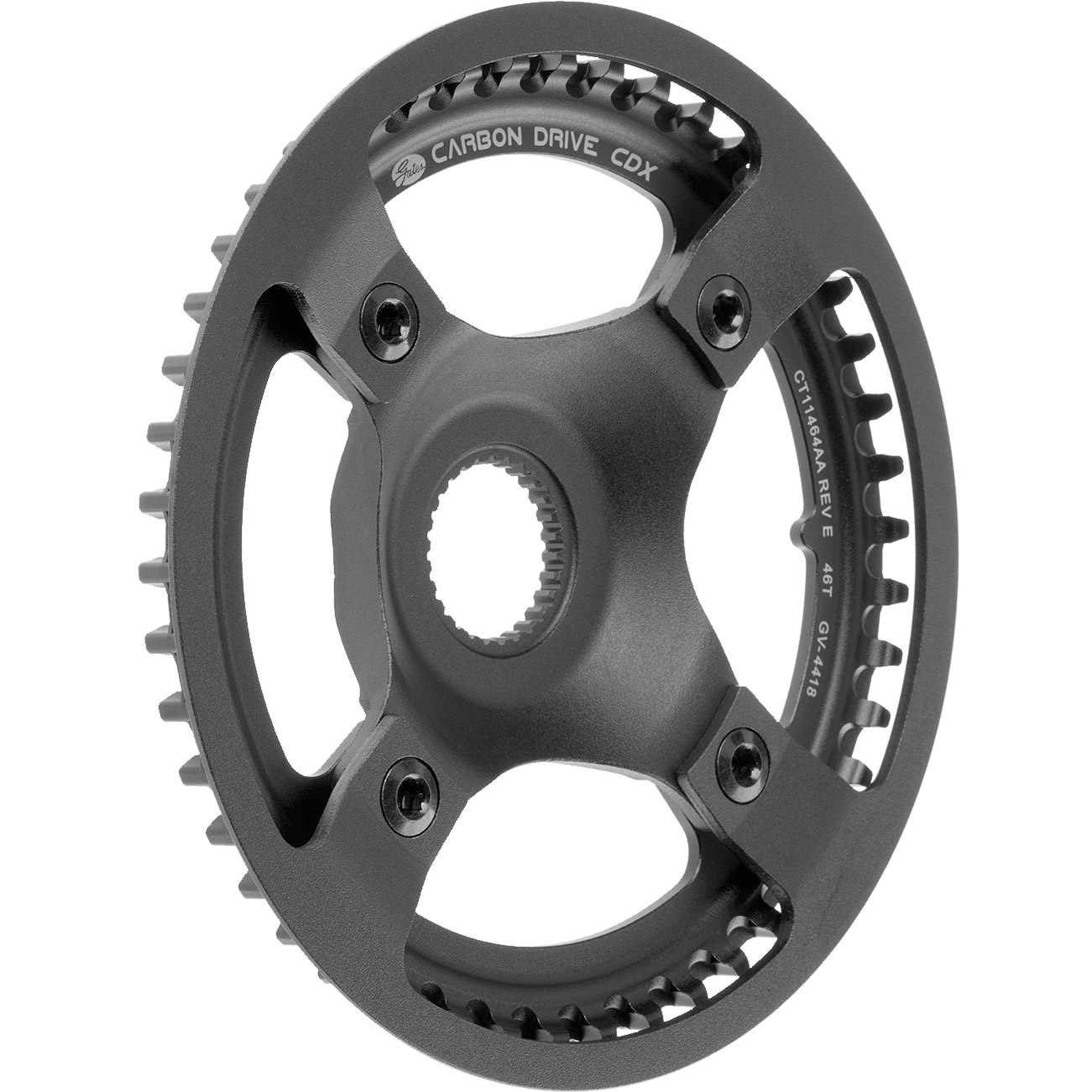 Gates spider assembly CDX 46T 4B Bosch Gen.4 sprocket with rim