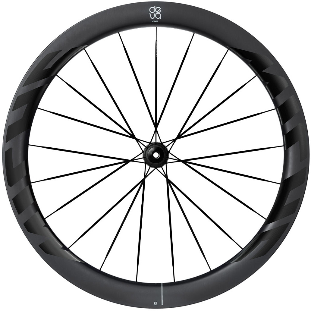 Miche wheelset Deva RD 52 Campagnolo tubeless silver/black