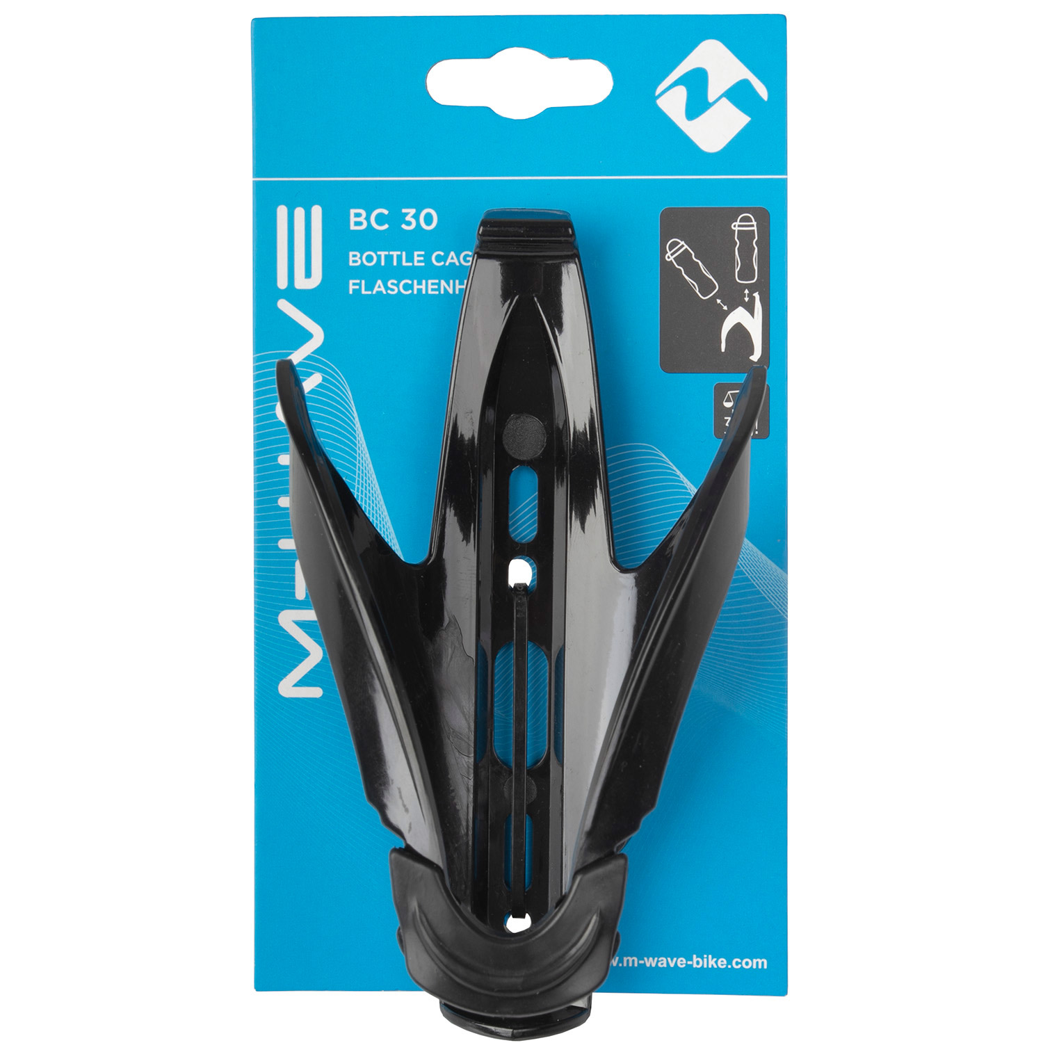M-Wave bottle holder BC30 black