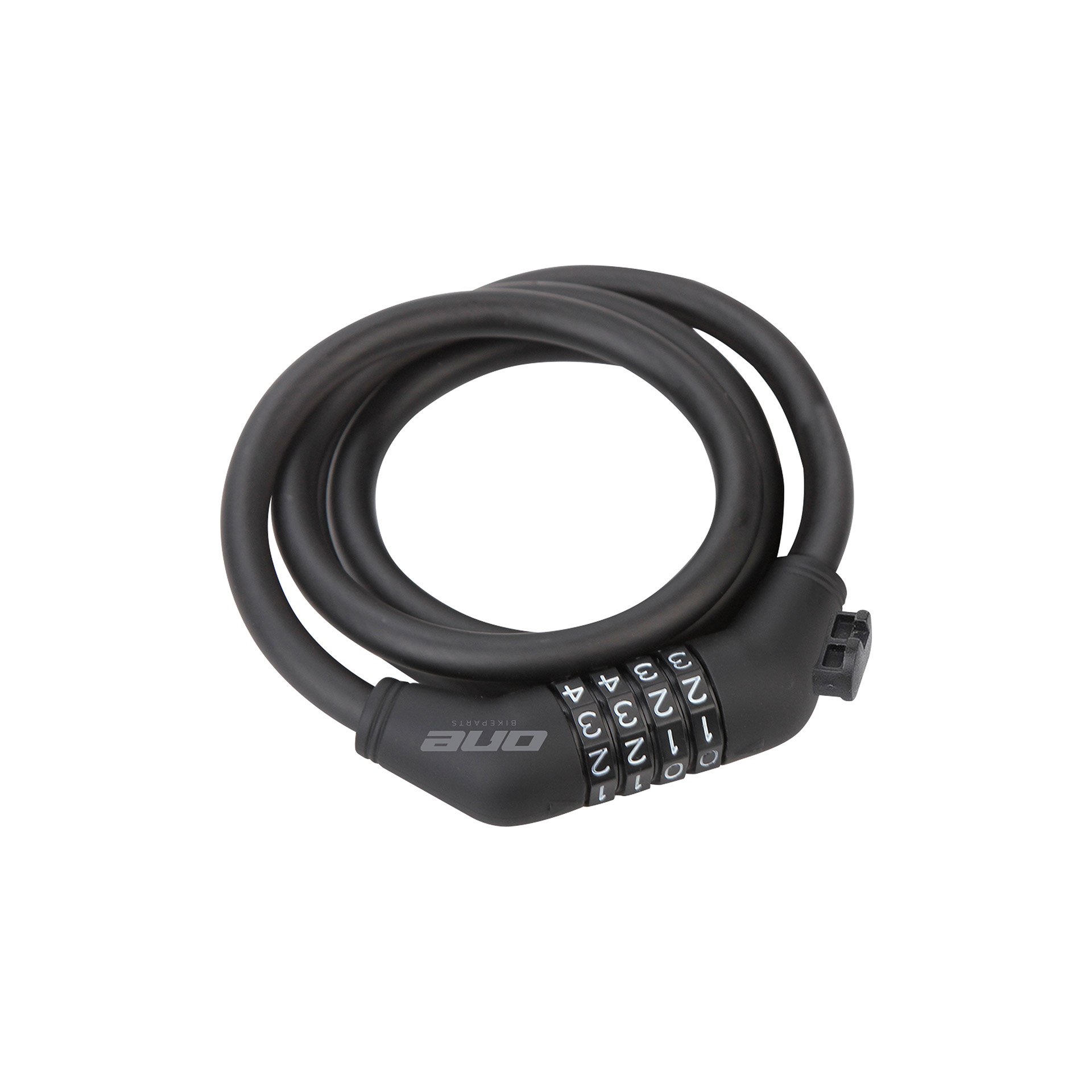One cable combination lock 10120 10mm/120cm black/grey
