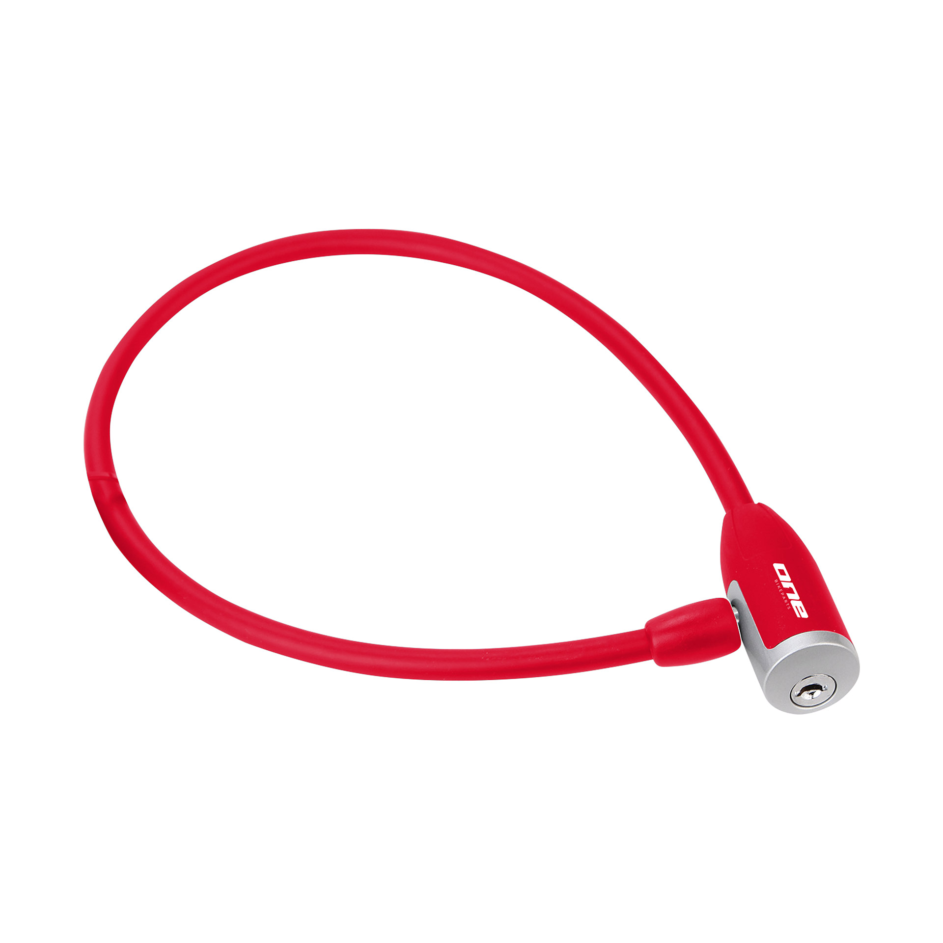 One cable lock 12.65 12mm/65cm red