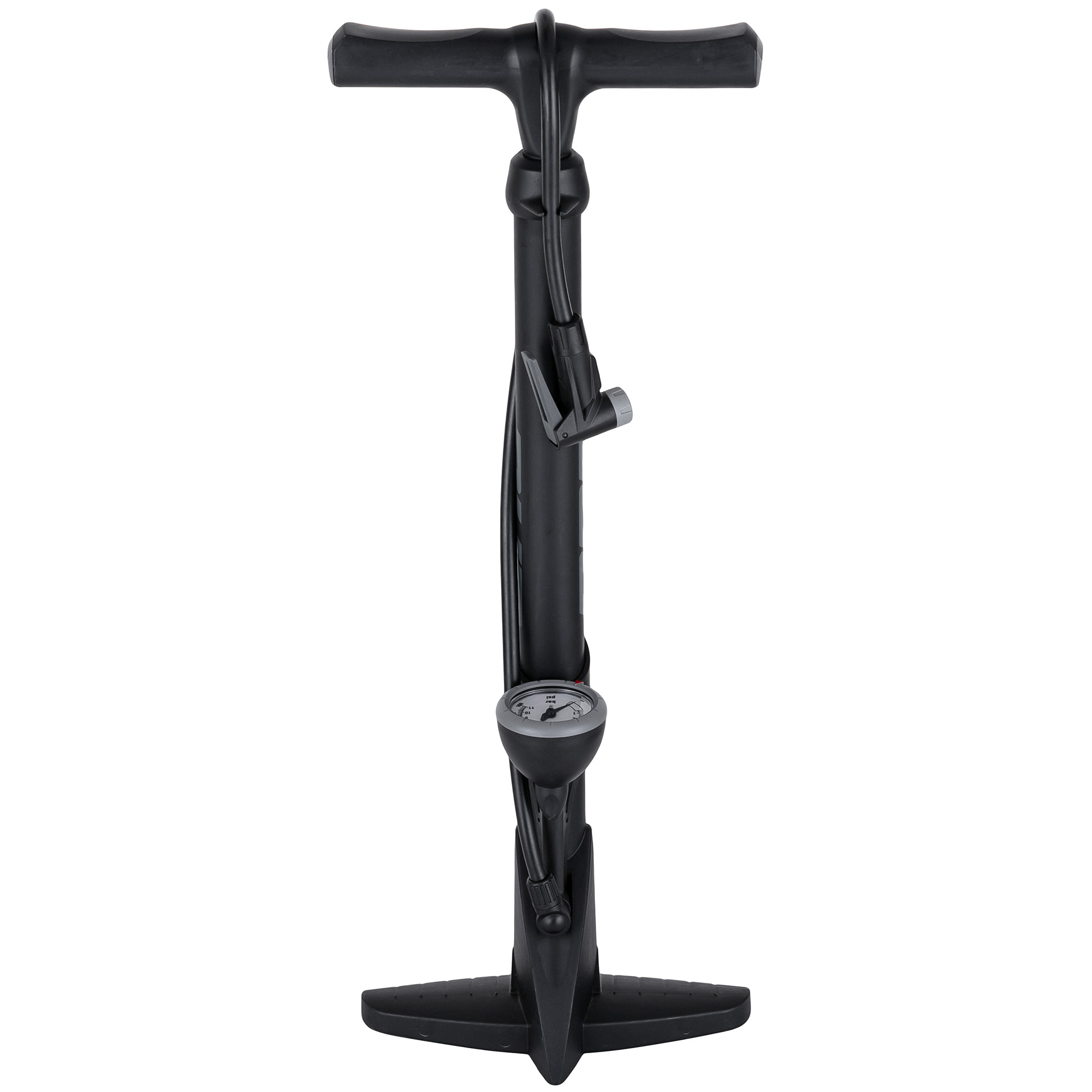 One floor pump 40 service pump black/grey