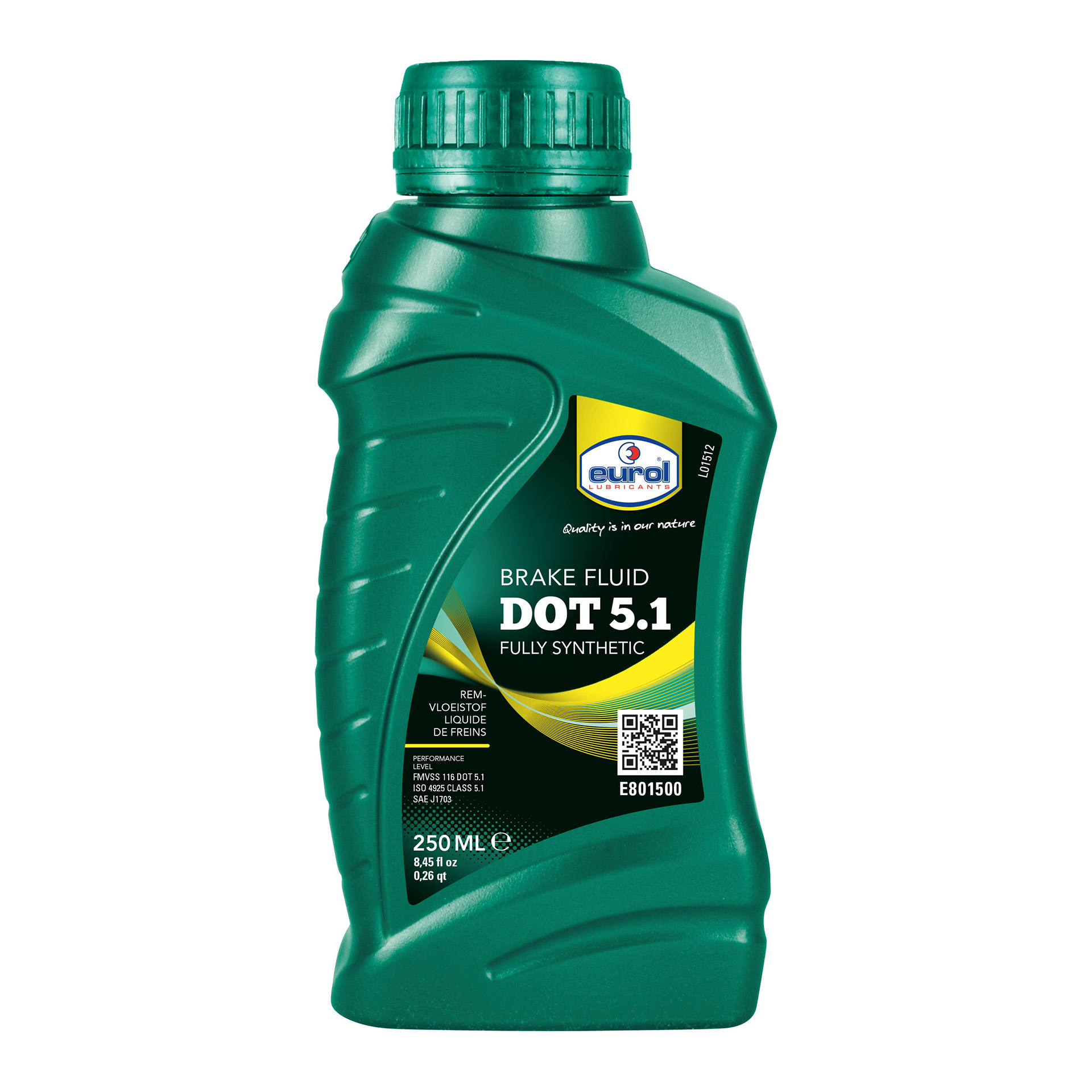 Eurol Brake Fluid DOT5.1 250ml. 801500-250ml