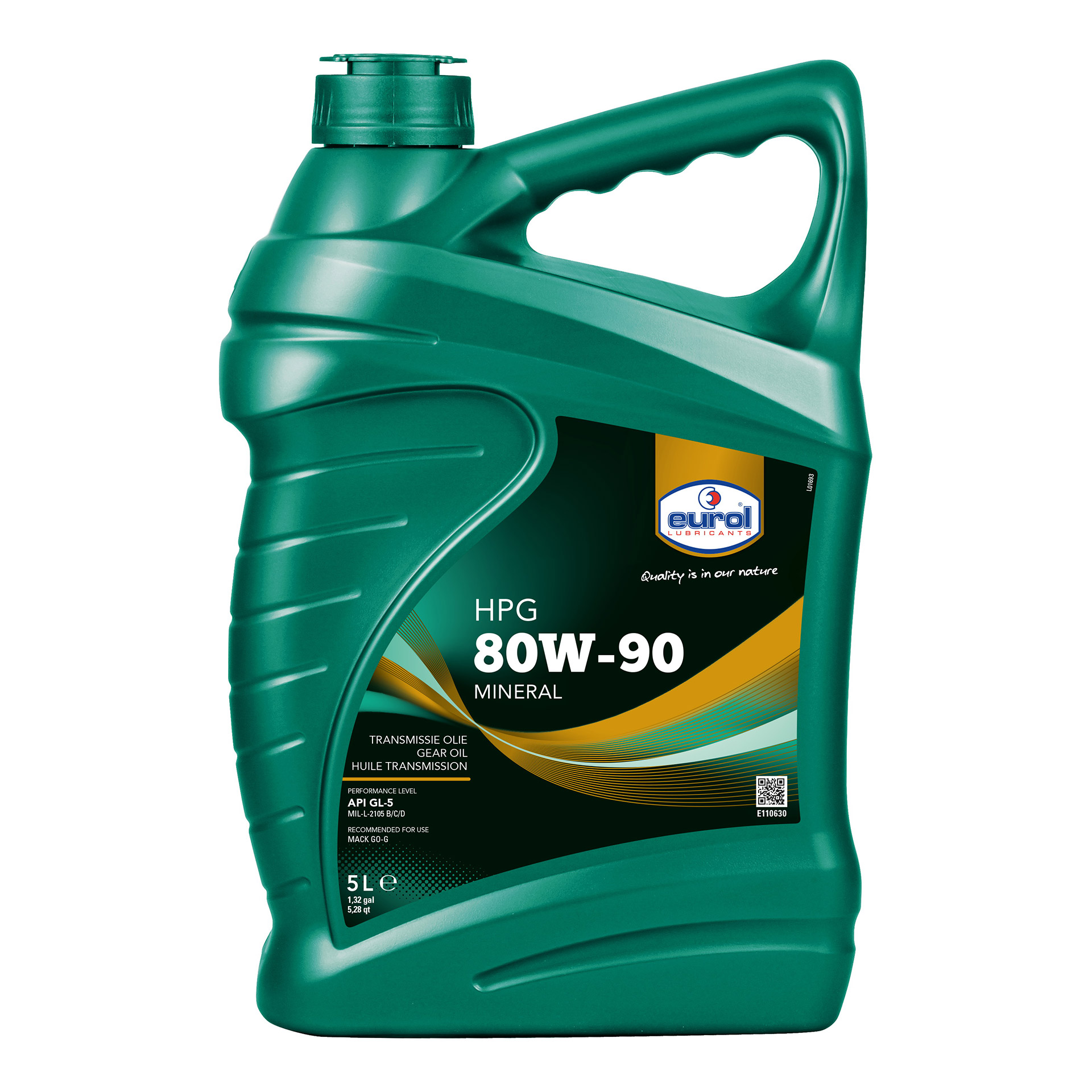 Eurol transmission oil EP/HPG 80W90 5L