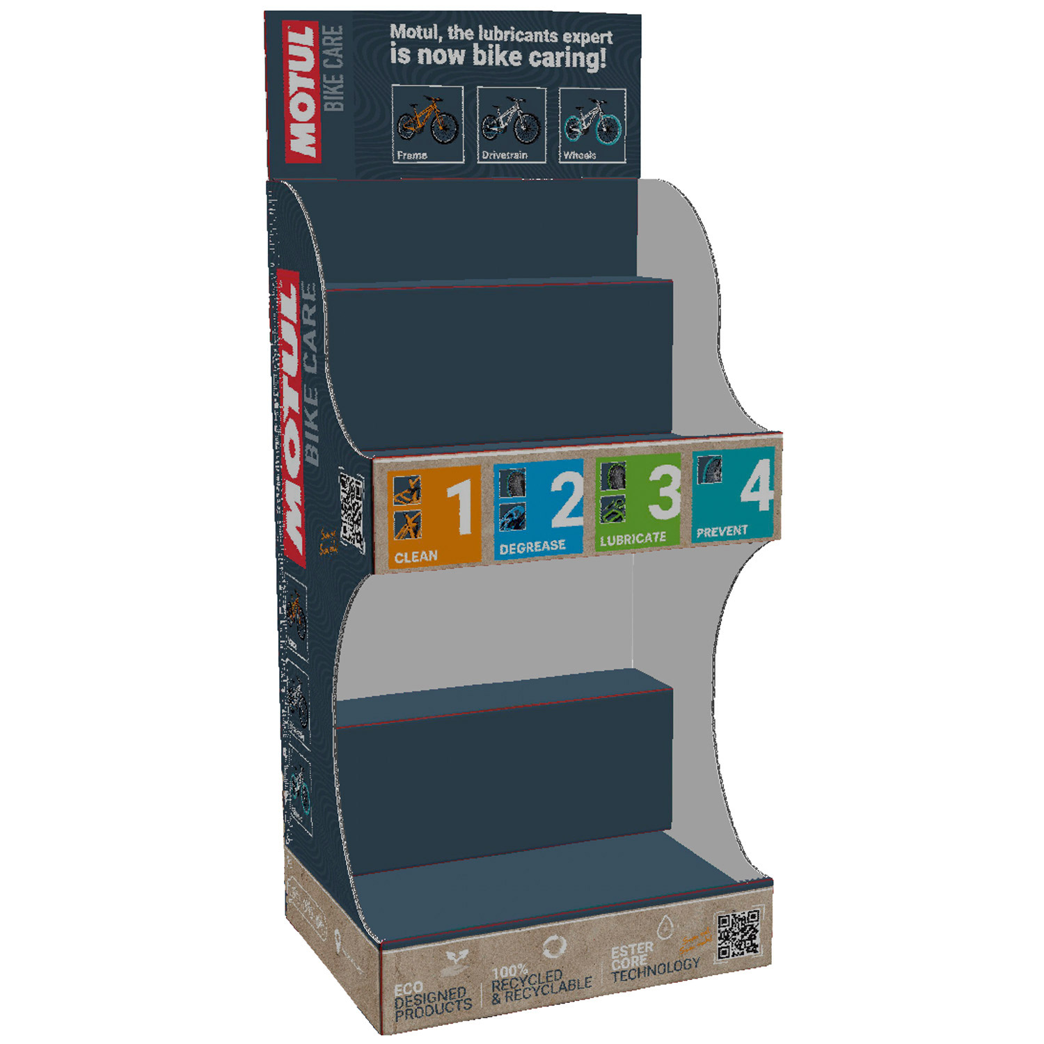 Motul counter display carton (empty)