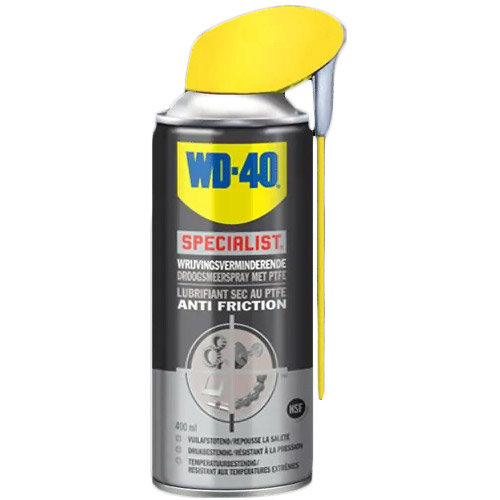 WD40 dry lubricant spray with PTFE Specialist 250ml