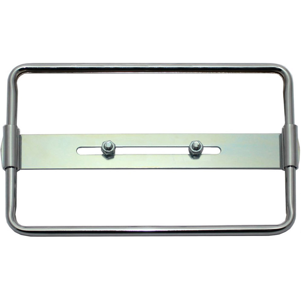License plate holder 210x140 Alu Motorcycle chrome