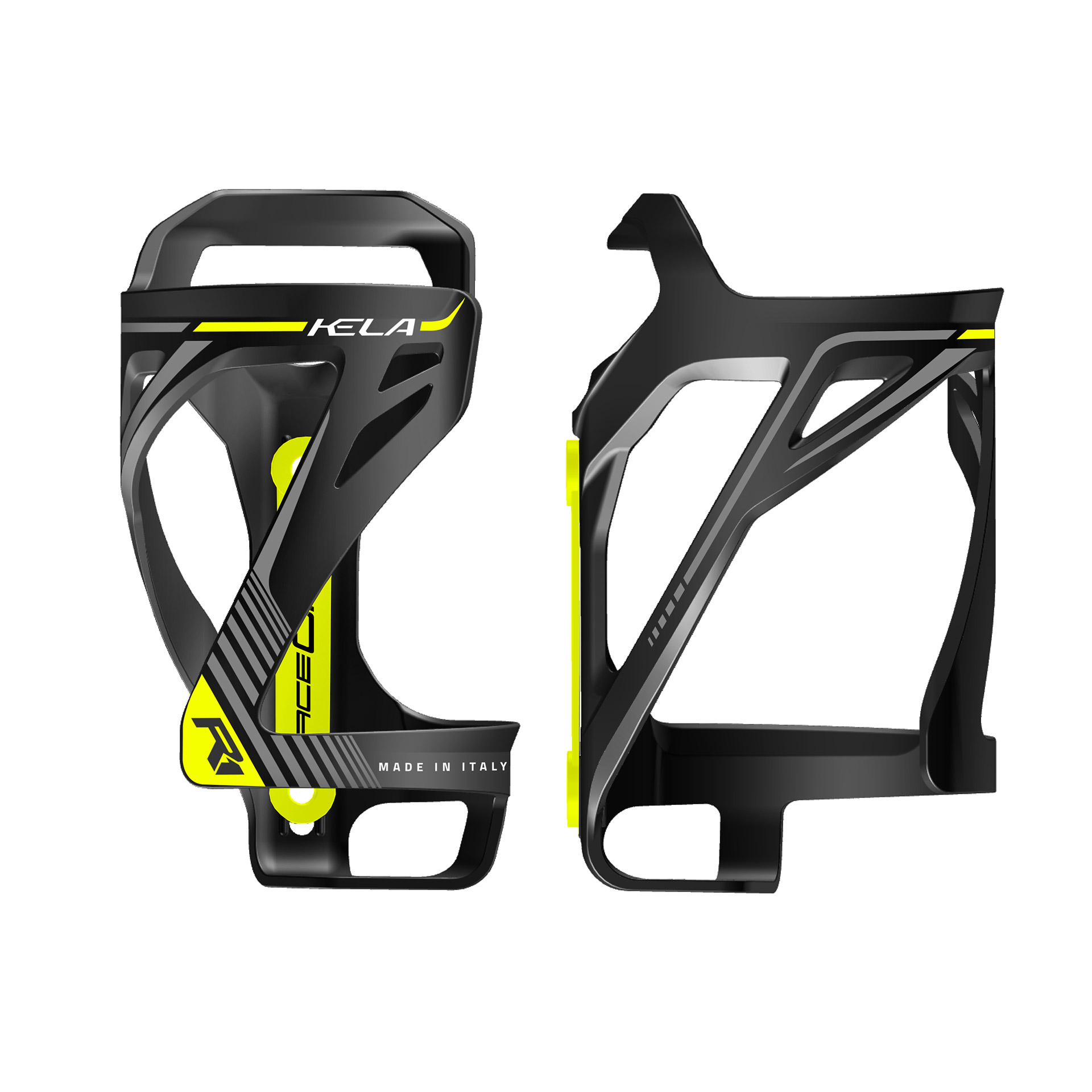 Saccon bottle holder KELA black/yellow each