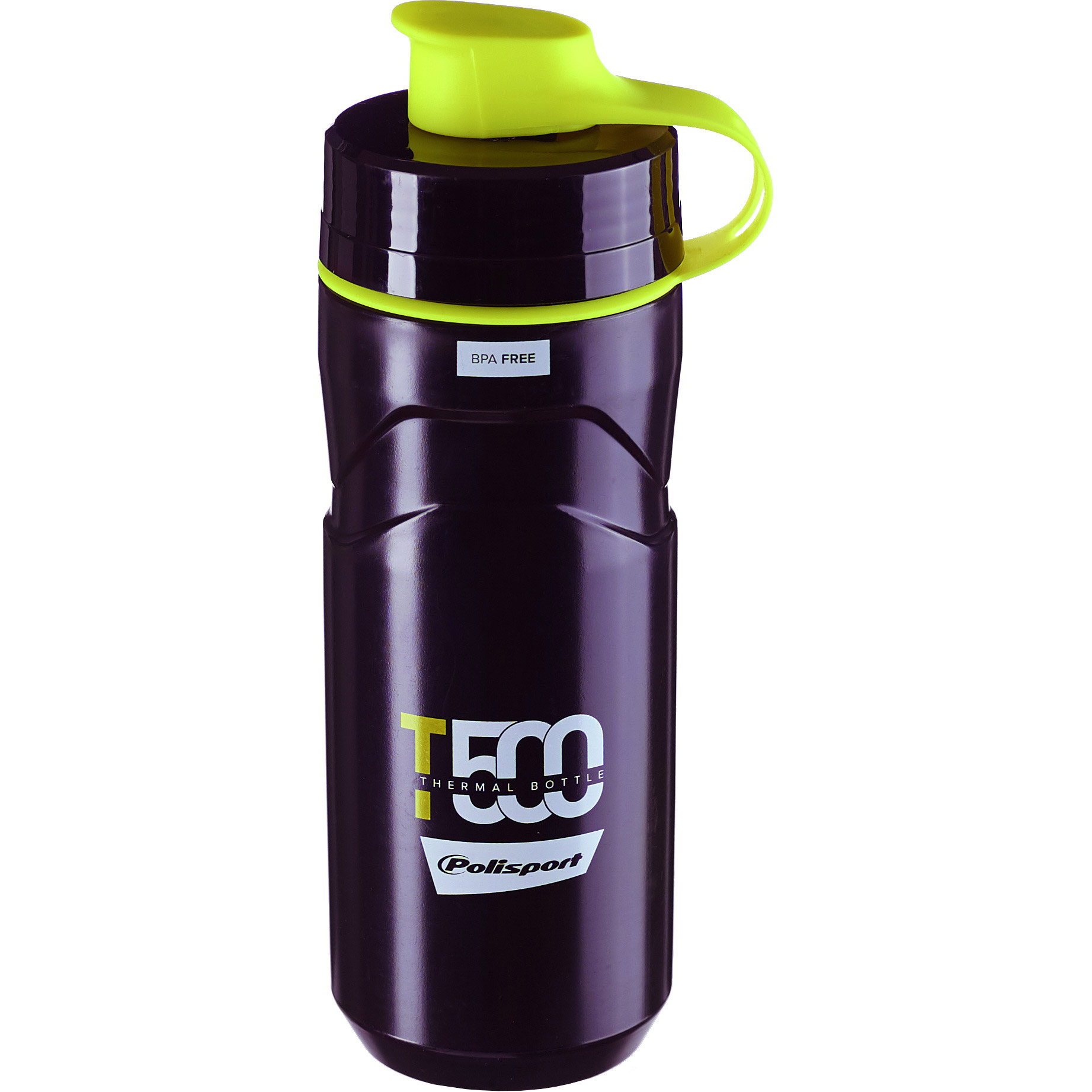 Polisport Thermal Bottle T500 500ml black-lime green