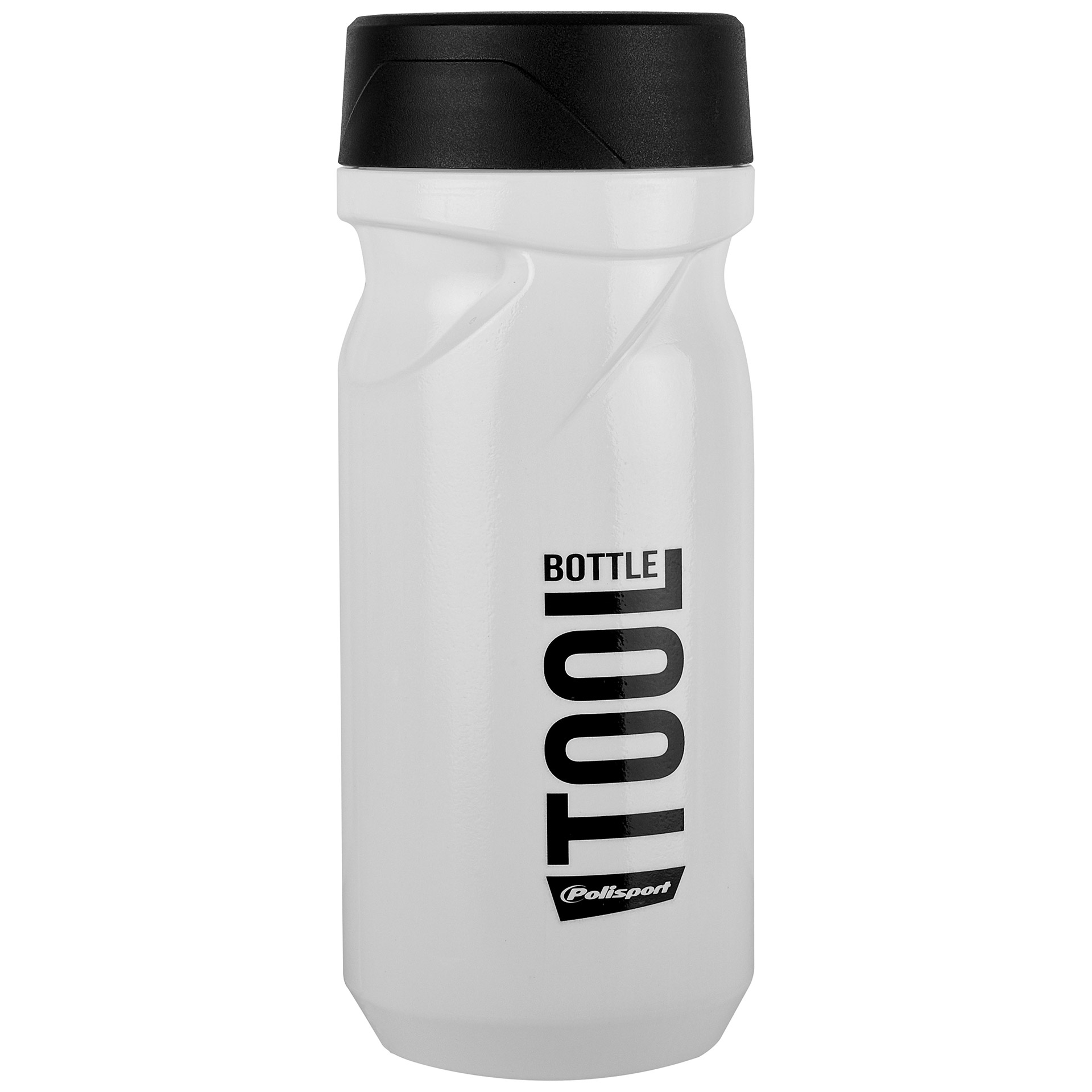 Polisport Tool Bottle 600ml white with black print