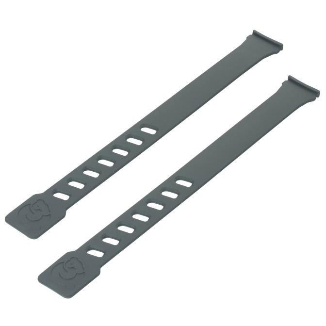 Qibbel set foot straps anthracite grey