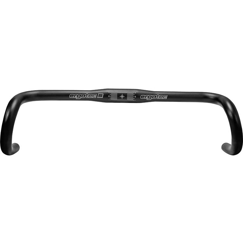 Ergotec handlebar Randonneur 31.8 420/490mm black