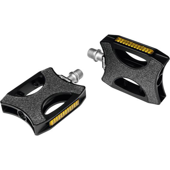 Ergotec Pedal EP-Urban set 9/16 105x100mm alu black