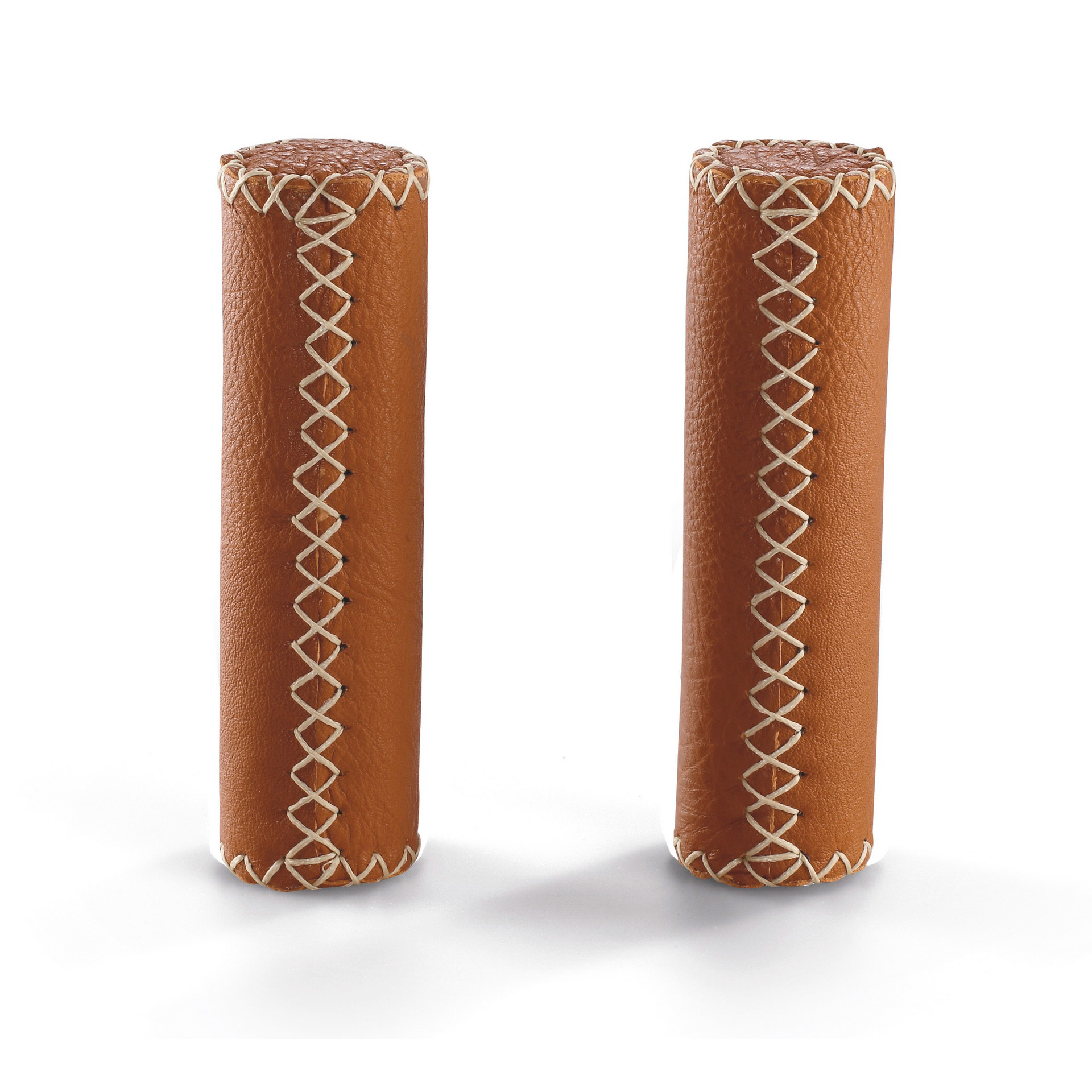 Monte Grappa handlebar set 120/120mm leather brown