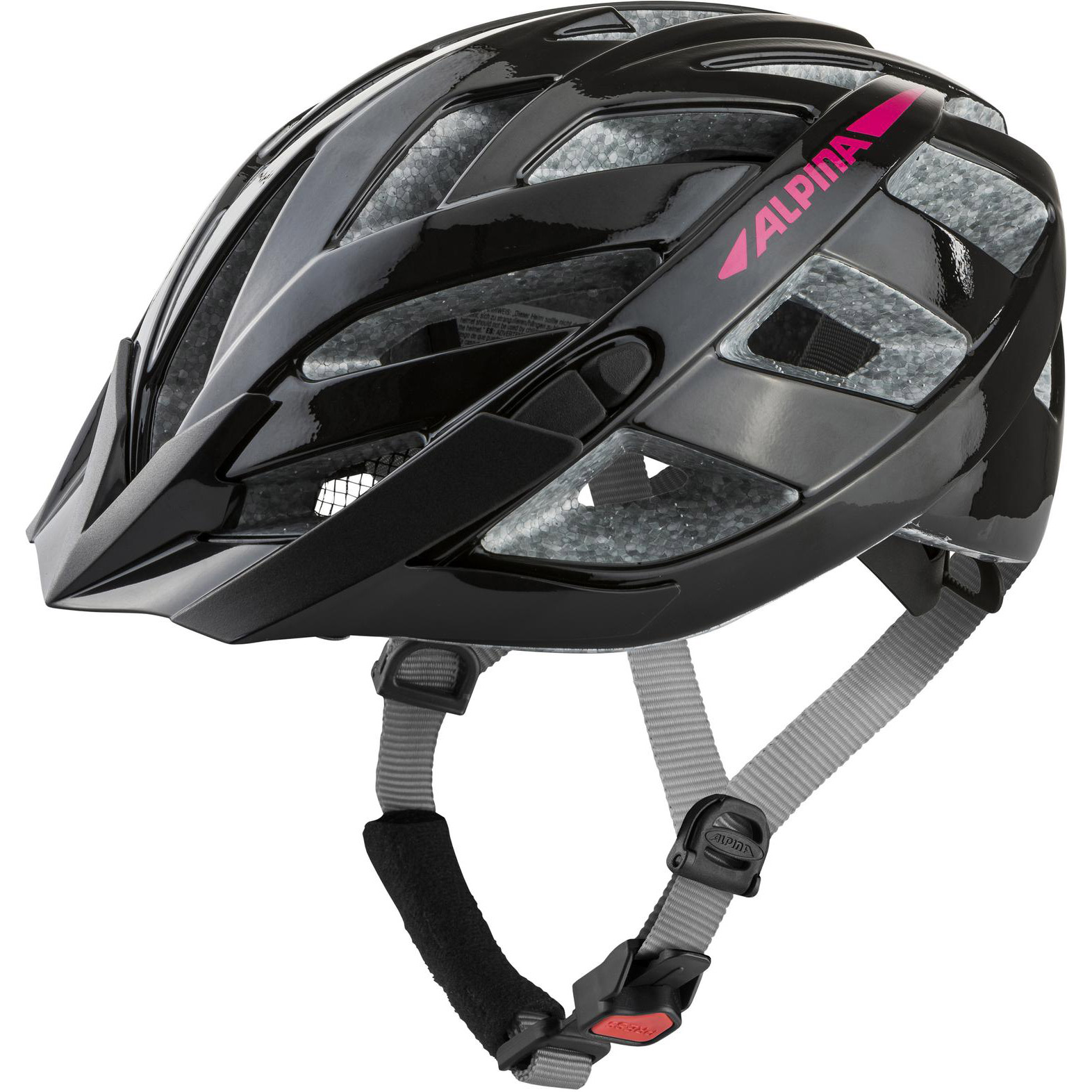 Alpina Sports tour helmet Panoma 2.0 56-59 glossy black/pink