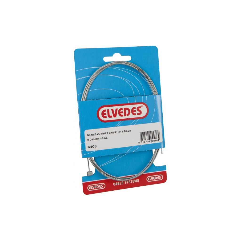 Elvedes gear cable universal EL moped 6408